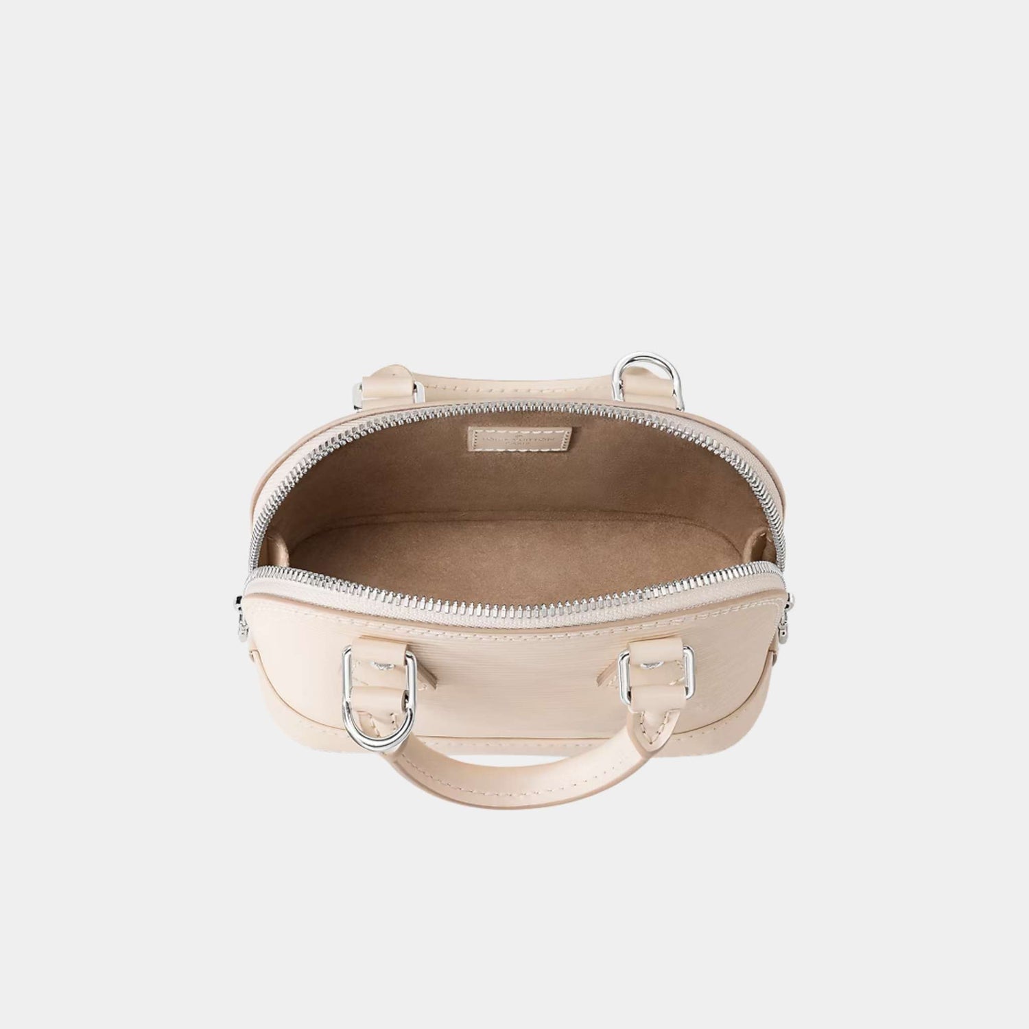 Louis Vuitton Nano Alma Handbag Epi Cowhide Leather, Quartz, Top