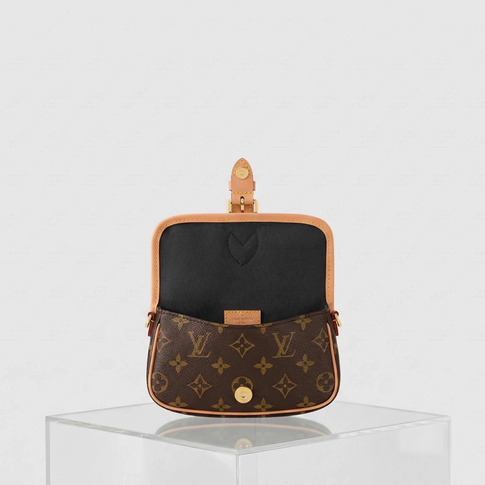Louis Vuitton Nano Diane Handbag Monogram Canvas, Inside