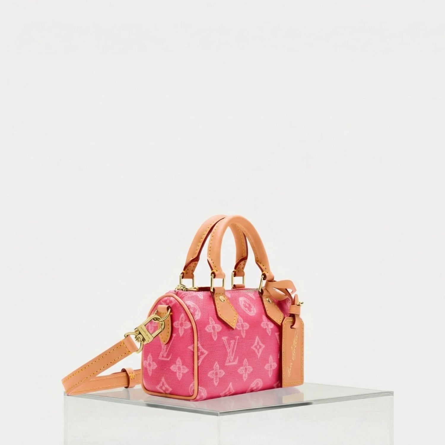 Louis Vuitton Nano Speedy Monogram Origine, Side