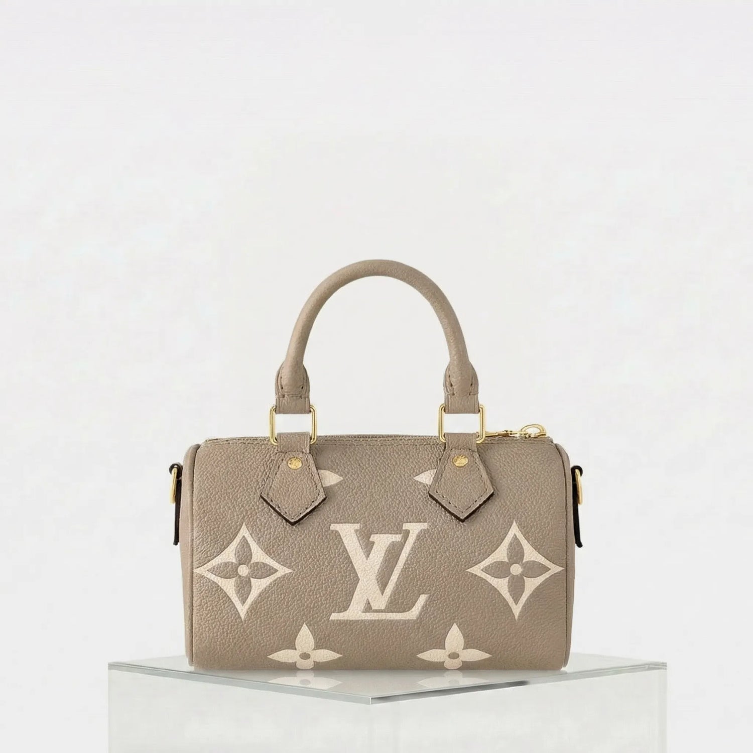 Louis Vuitton Nano Speedy Two-Tone Monogram Empreinte, Back