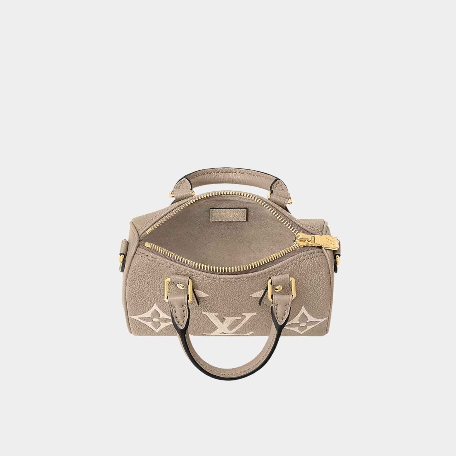 Louis Vuitton Nano Speedy Two-Tone Monogram Empreinte, Top