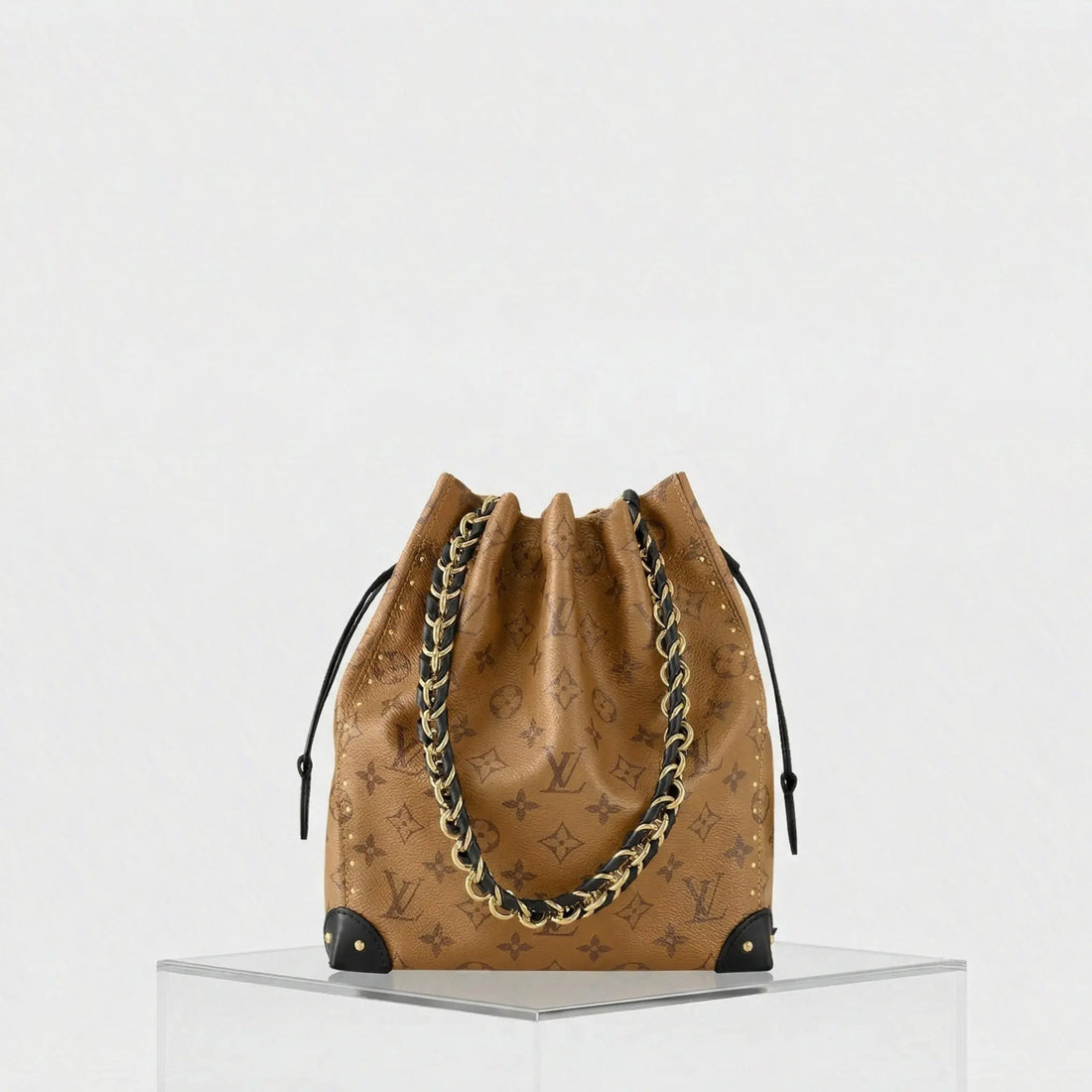 Louis Vuitton Noé Trunk PM Monogram Reverse Cruise 2025, Front