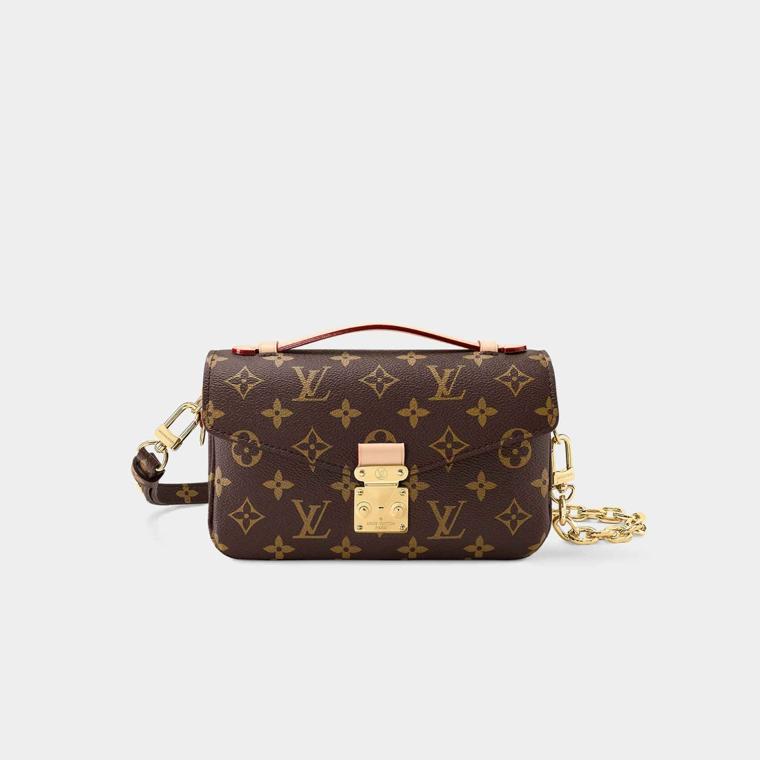 Louis Vuitton Pochette Métis East West Monogram Canvas, Front