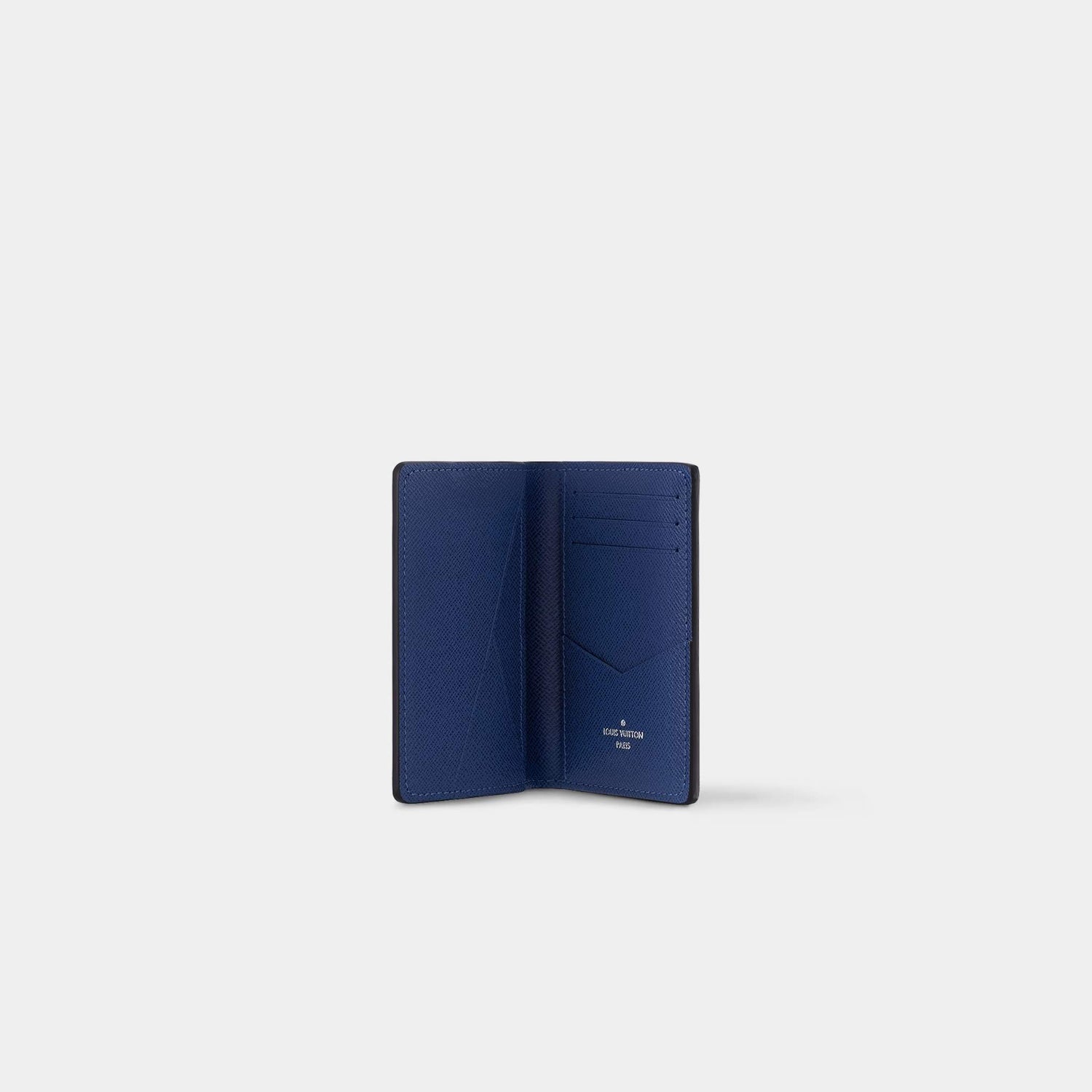 Louis Vuitton Pocket Organiser Taigarama, Cobalt, Inside