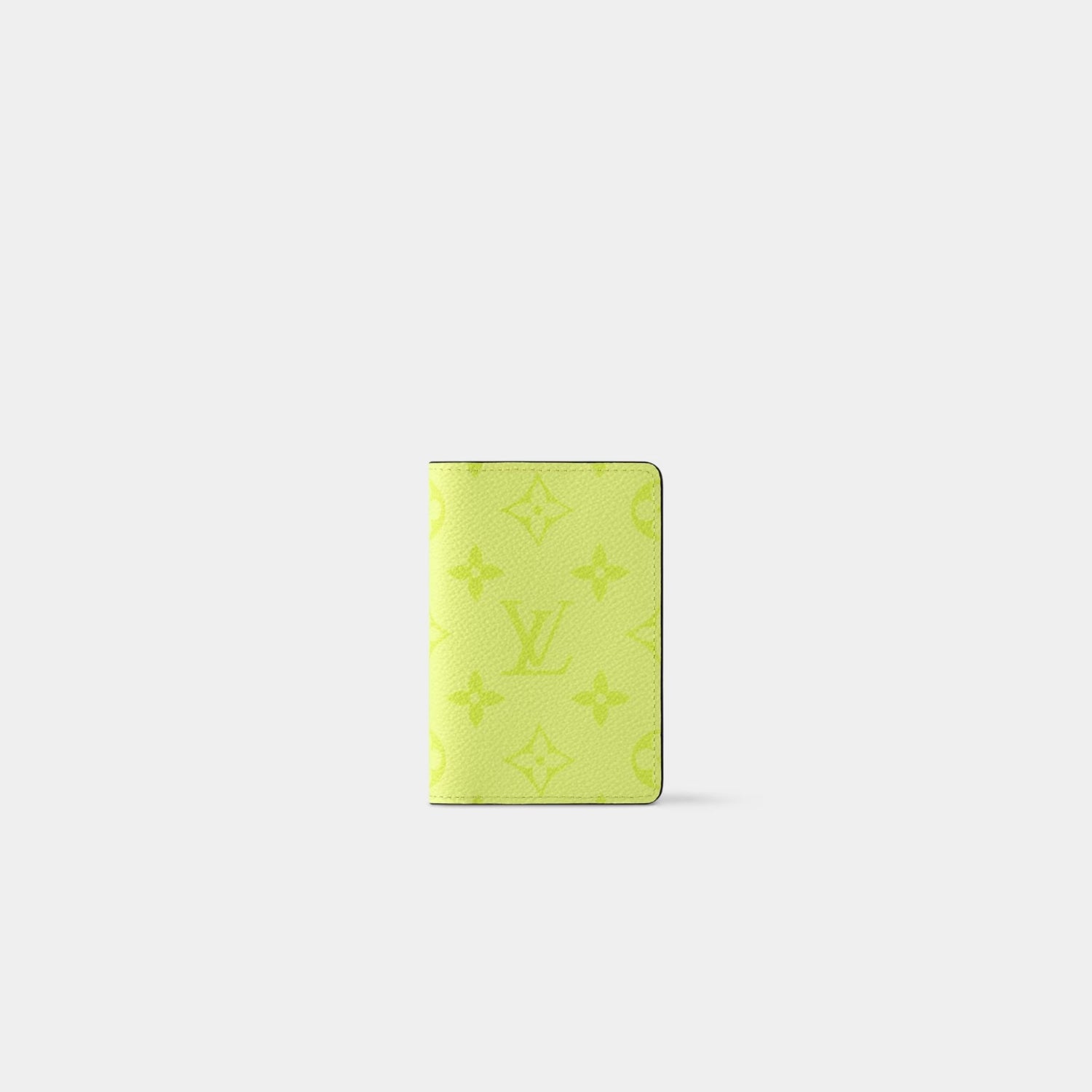 Louis Vuitton Pocket Organiser Taigarama, Lemonade, Front