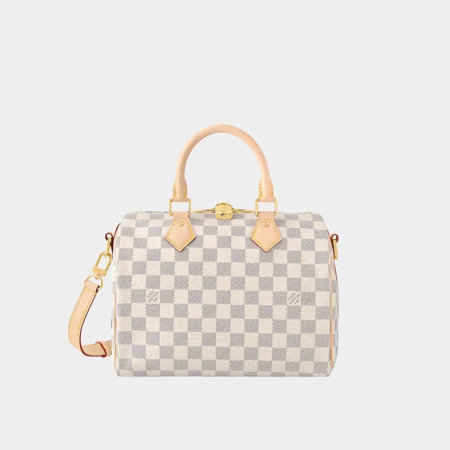 Louis Vuitton Speedy Bandouliere 25 Damier Azur, Front
