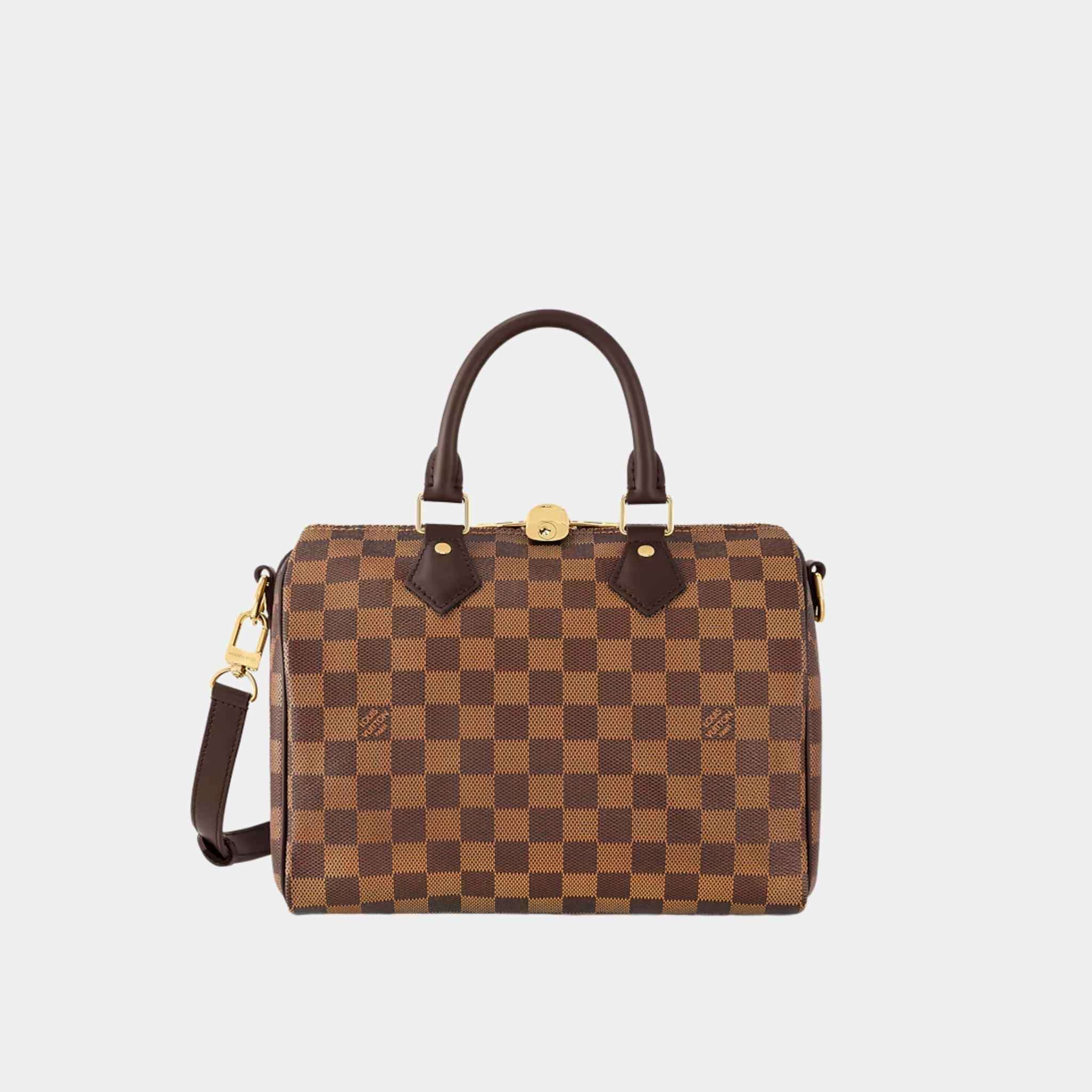 Louis Vuitton Speedy Bandouliere 25 Damier Ebene, Front