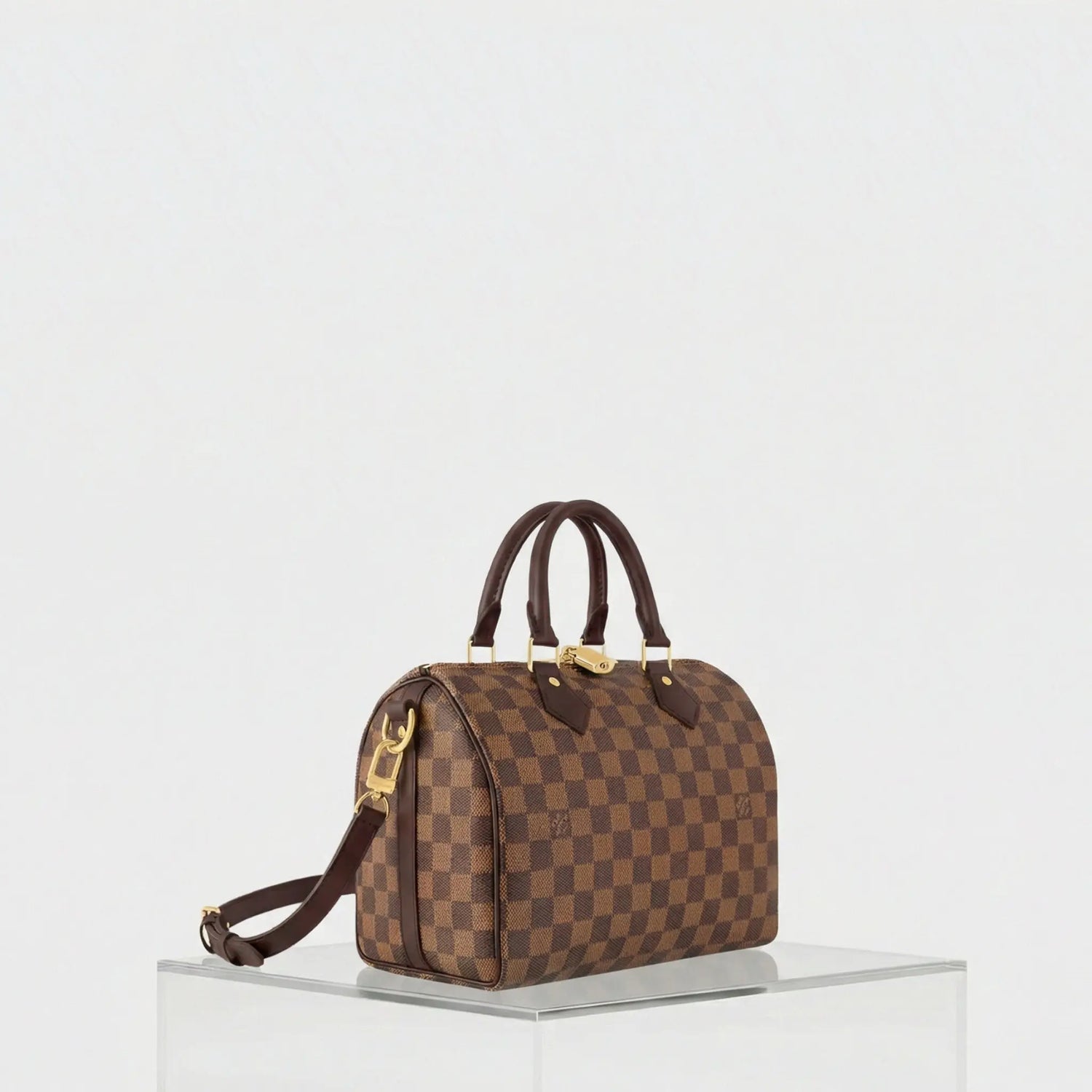 Louis Vuitton Speedy Bandouliere 25 Damier Ebene, Side