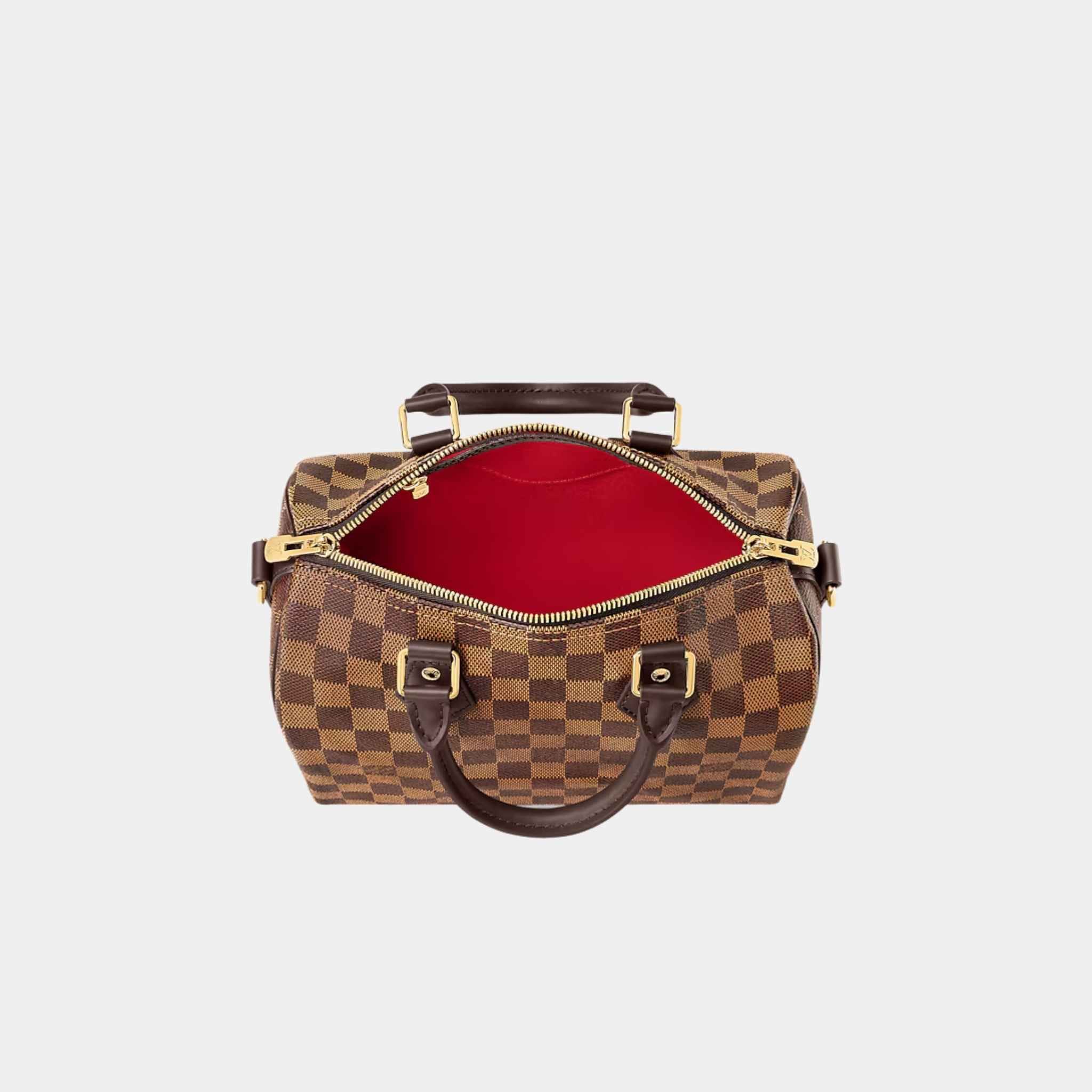 Louis Vuitton Speedy Bandouliere 25 Damier Ebene, Top