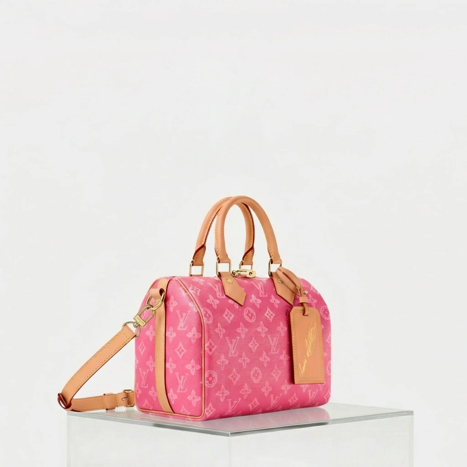 Louis Vuitton Speedy Bandouliere 25 Monogram Origine, Side