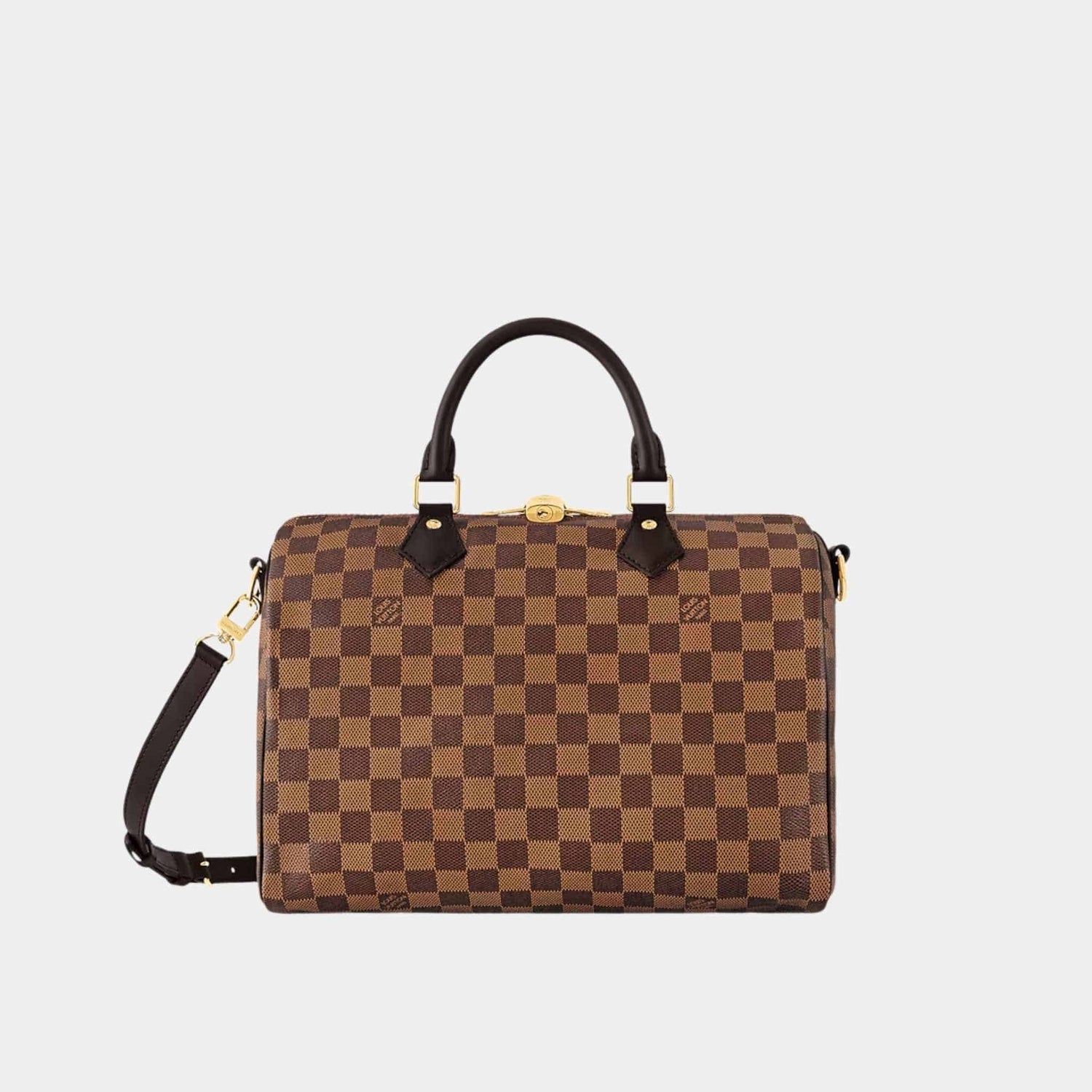 Louis Vuitton Speedy Bandouliere 30 Damier Ebene, Front