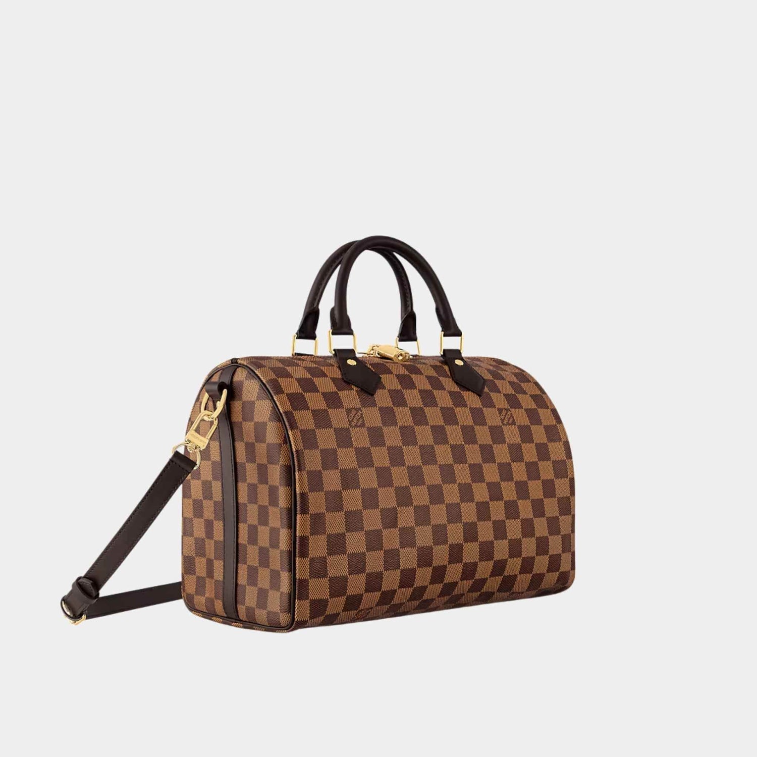 Louis Vuitton Speedy Bandouliere 30 Damier Ebene, Side