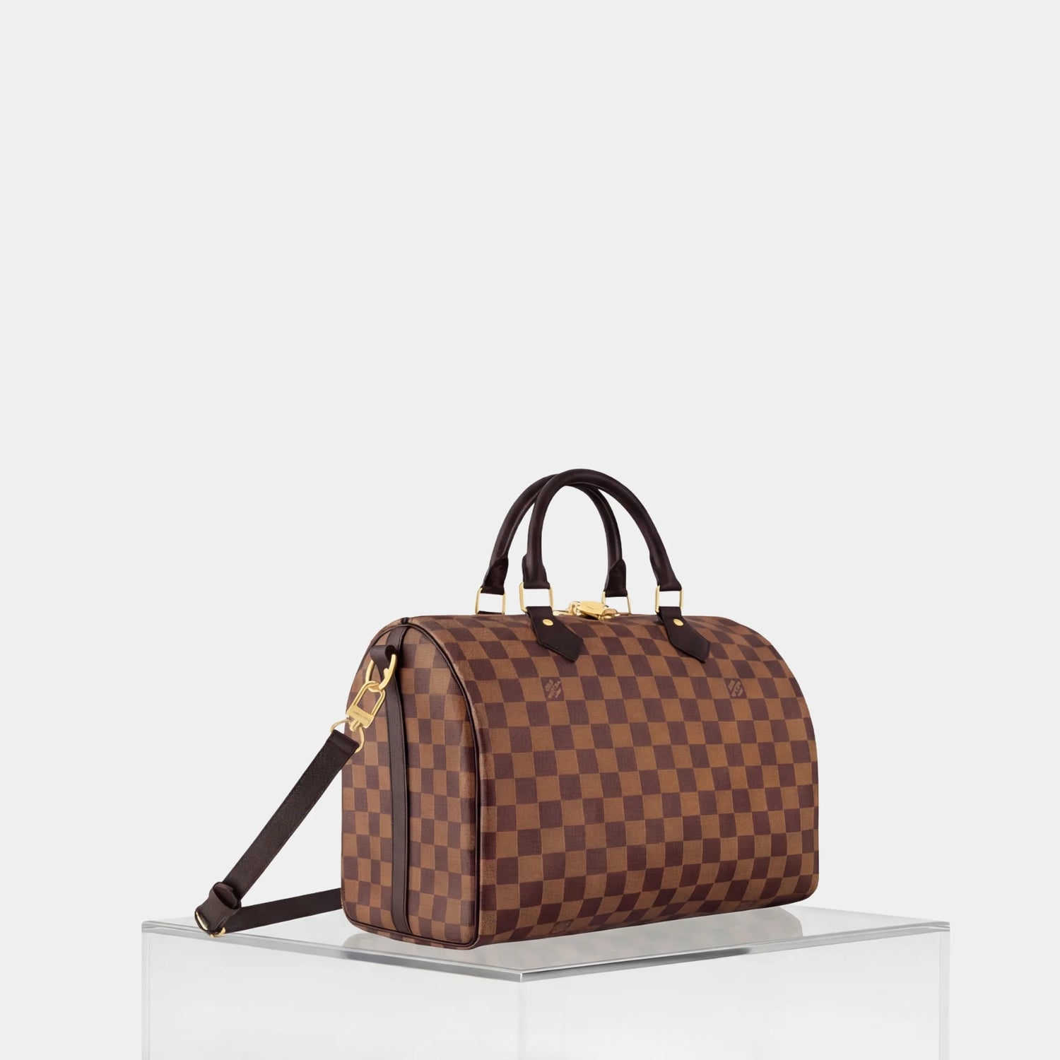 Louis Vuitton Speedy Bandouliere 30 Damier Ebene, Side