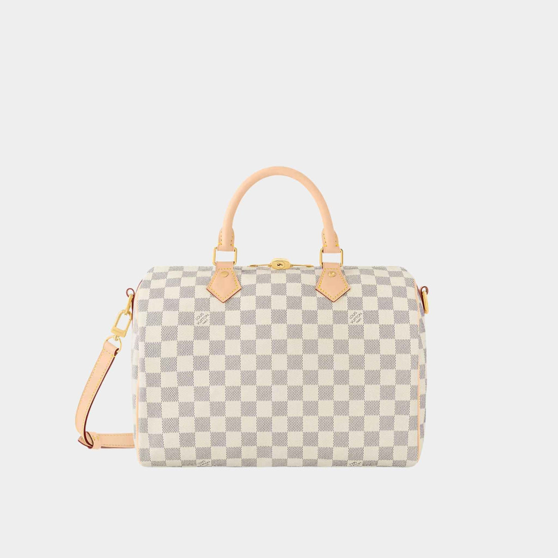 Louis Vuitton Speedy Bandouliere 30 Damier Azur, Front