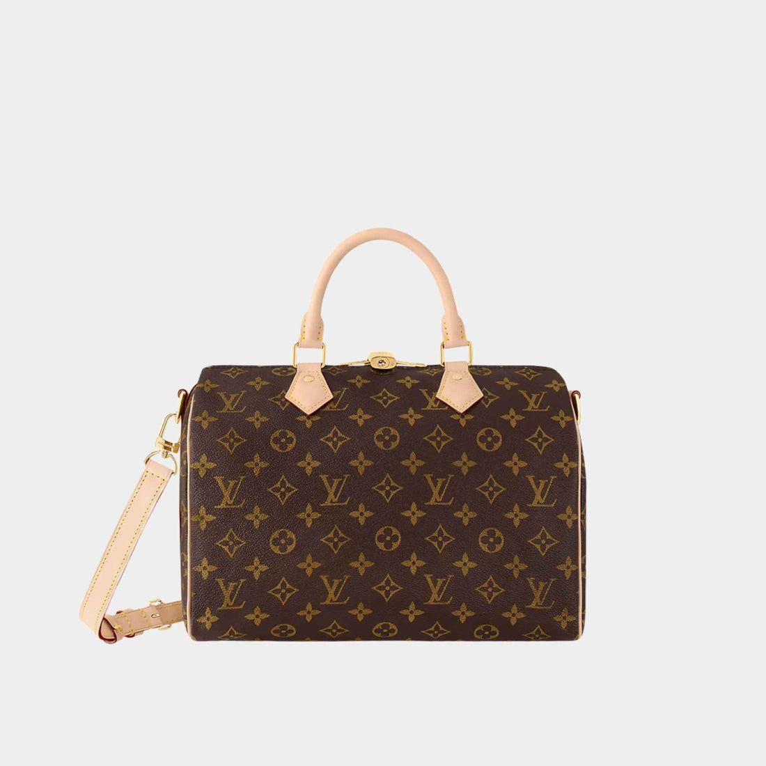 Louis Vuitton Speedy Bandouliere 30 Monogram Canvas, Front