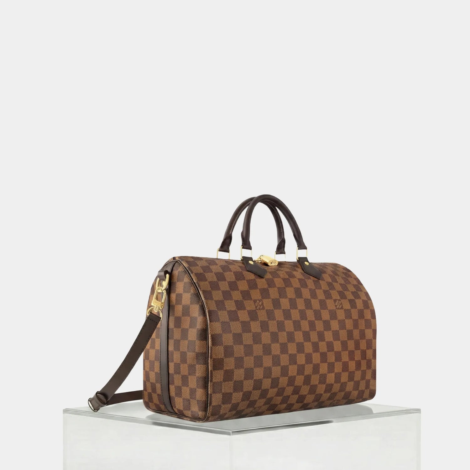 Louis Vuitton Speedy Bandouliere 35 Damier Ebene, Side