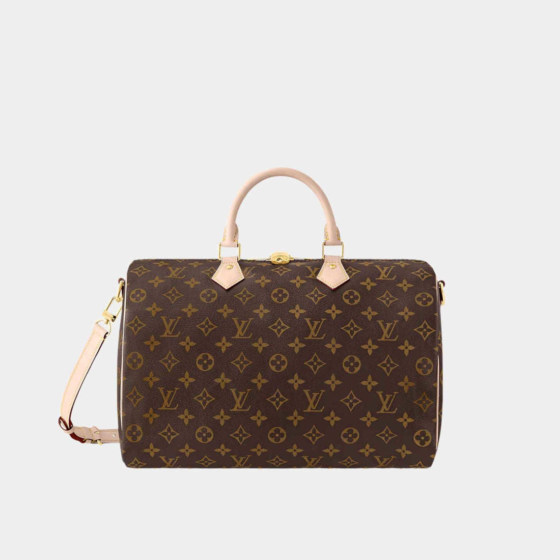 Louis Vuitton Speedy Bandouliere 35 Monogram Canvas, Front