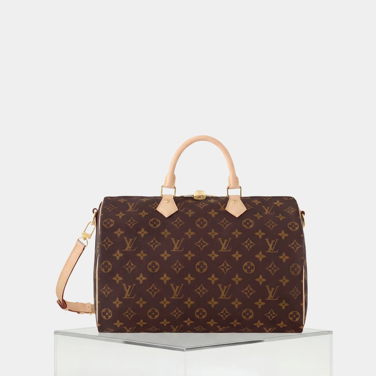 Louis Vuitton Speedy Bandouliere 35 Monogram Canvas, Front