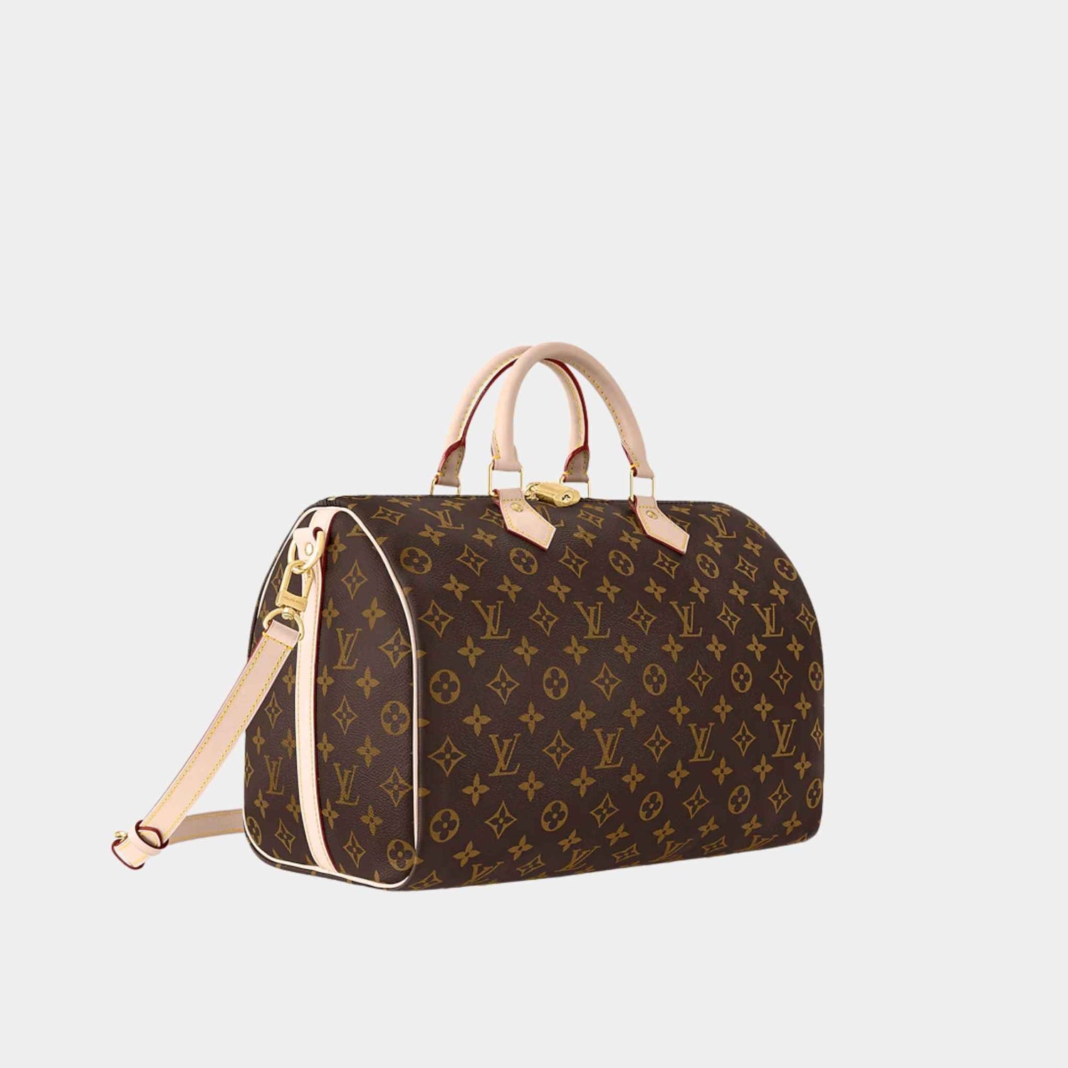 Louis Vuitton Speedy Bandouliere 35 Monogram Canvas, Back