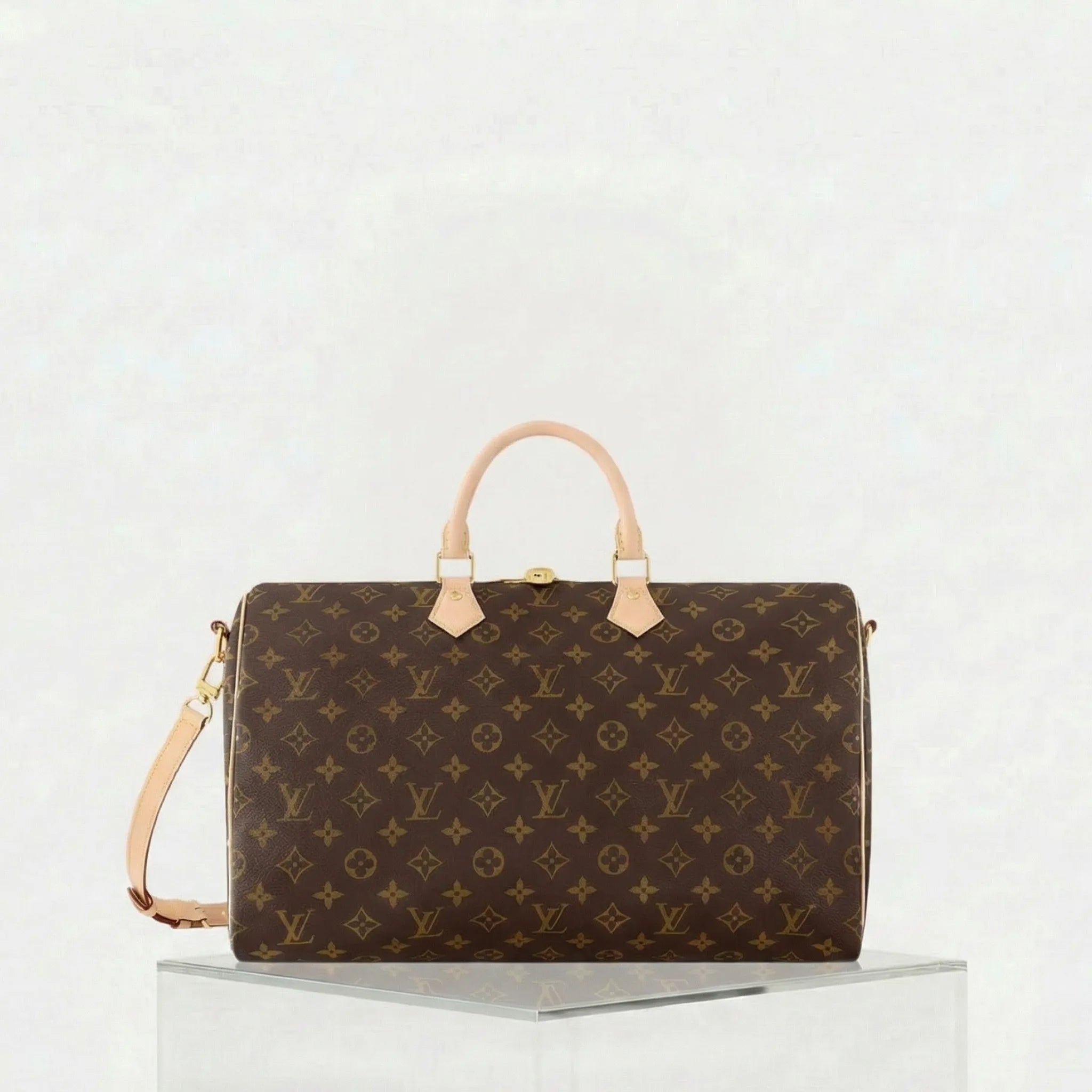 Louis Vuitton Speedy Bandouliere 40 Monogram Canvas, Front