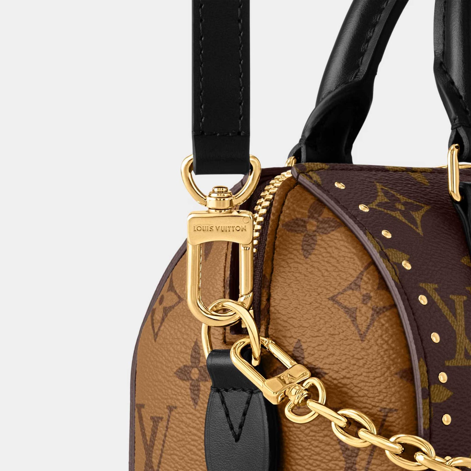 Louis Vuitton Speedy Trunk 20 Handbag, Closeup