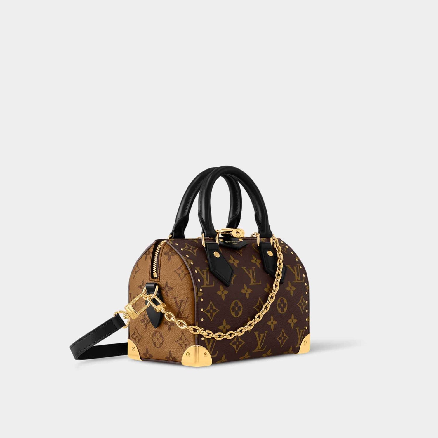 Louis Vuitton Speedy Trunk Handbag Cruise 2025, Side