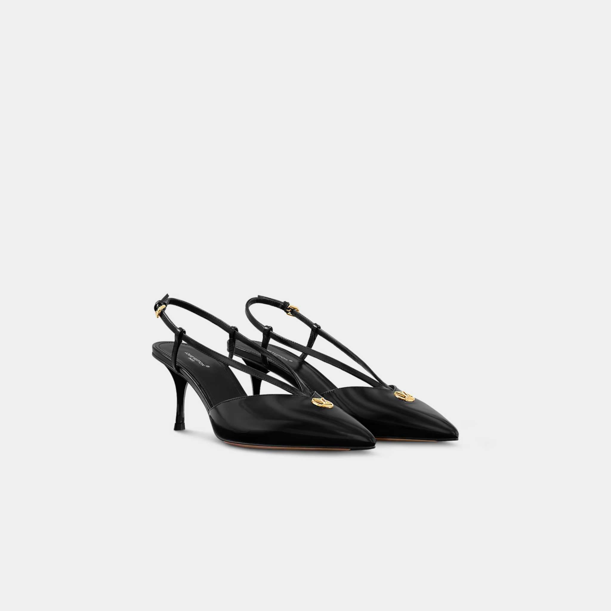 Louis Vuitton Stellar Slingback Pump Nior, Side, Front