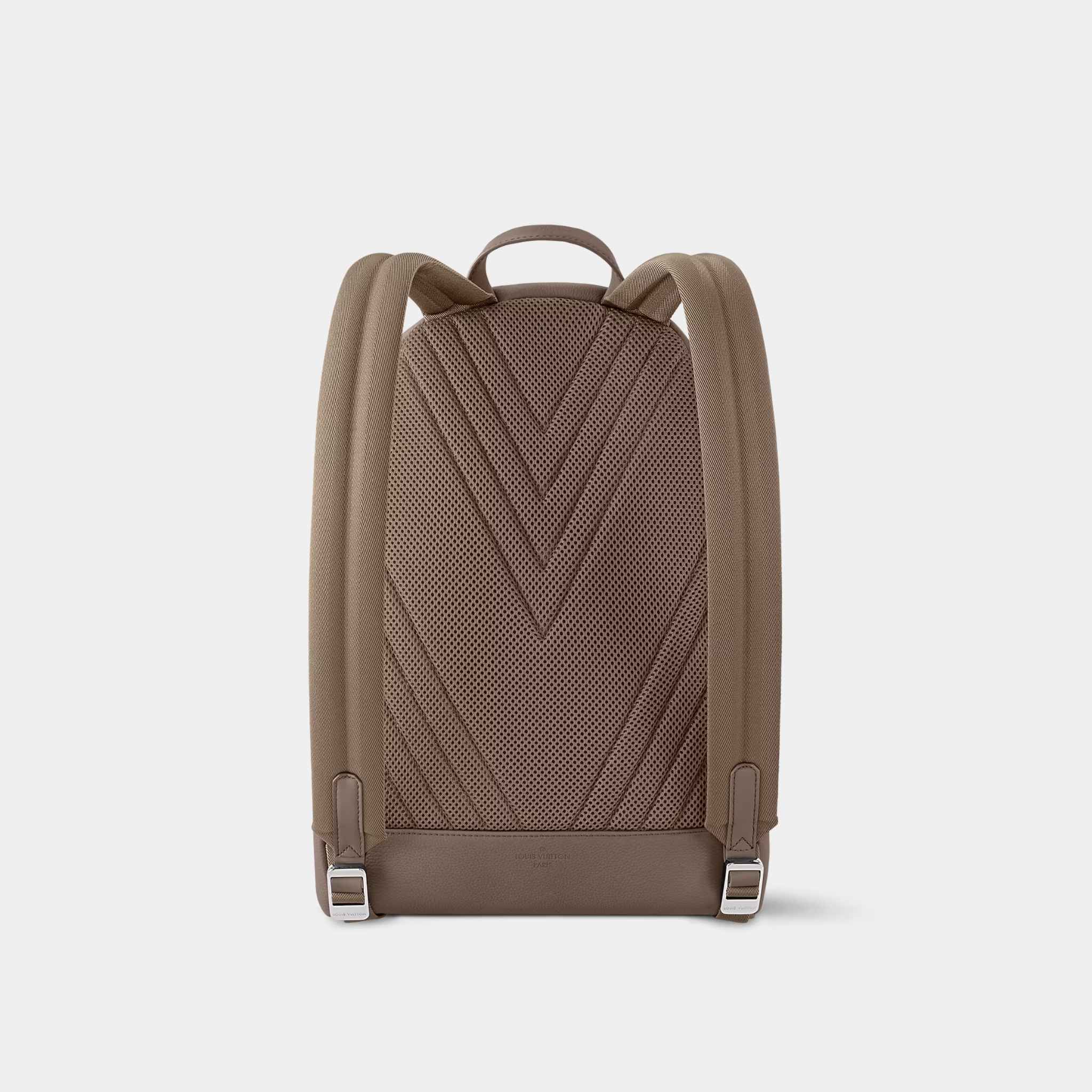 Louis Vuitton Takeoff Backpack, Moka, Back