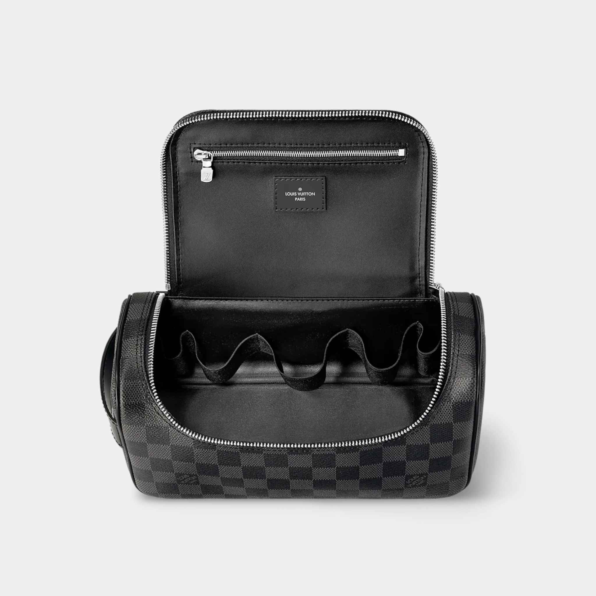 Louis Vuitton Toiletry Pouch Damier Graphite Canvas, Inside