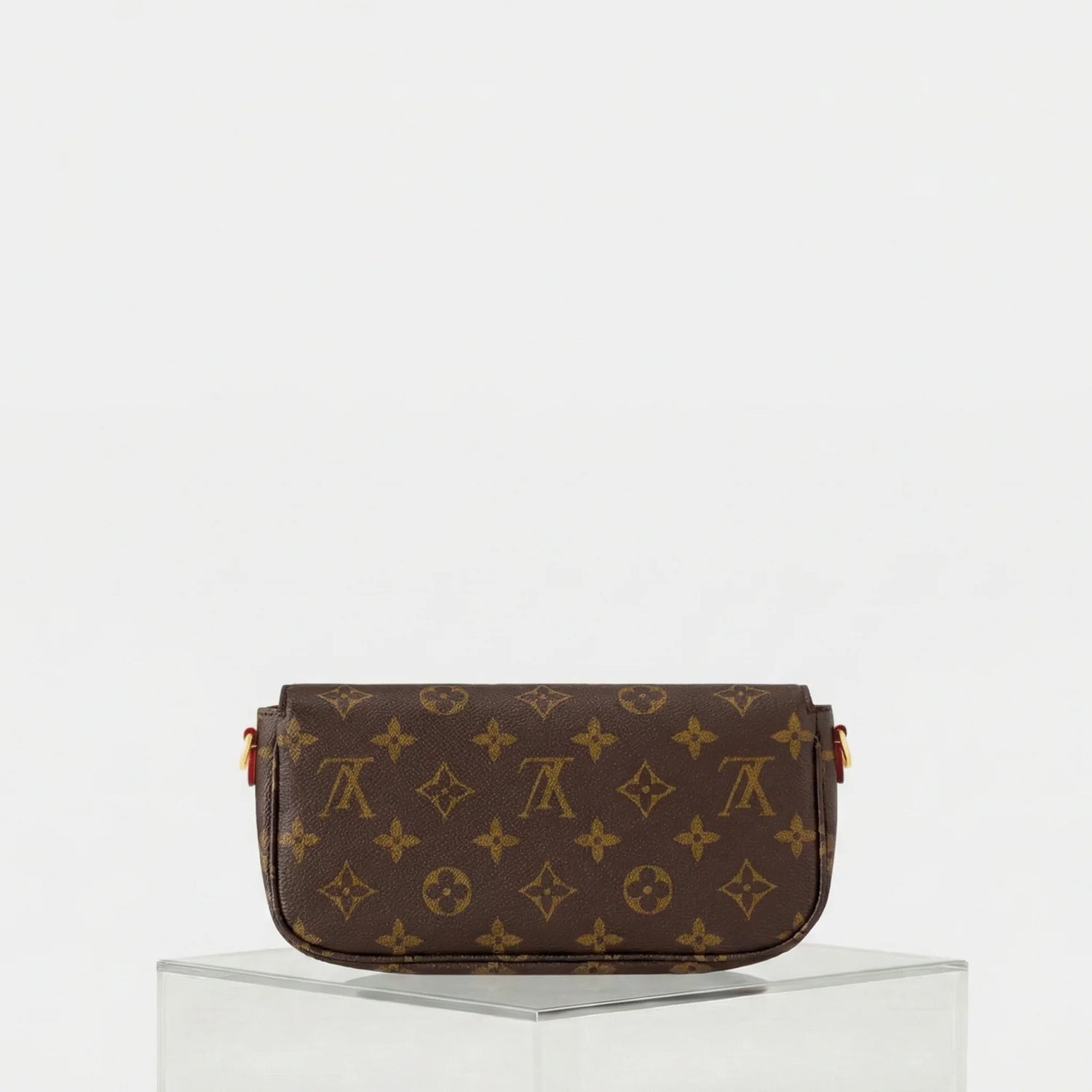 Louis Vuitton Wallet On Chain Ivy Handbag Monogram Canvas, Back