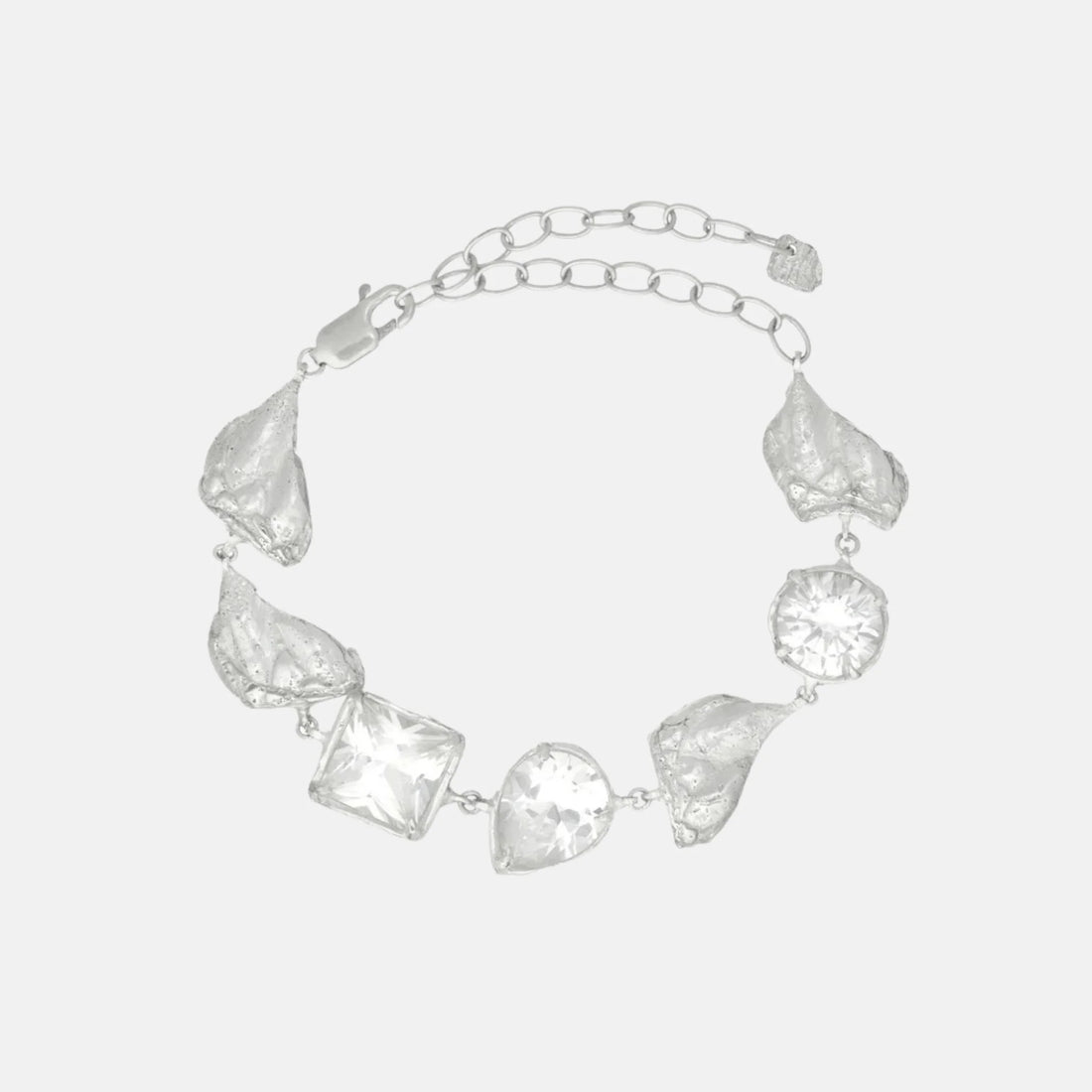 Loveness Lee Eda Argenti Recycled Silver Bracelet, Front