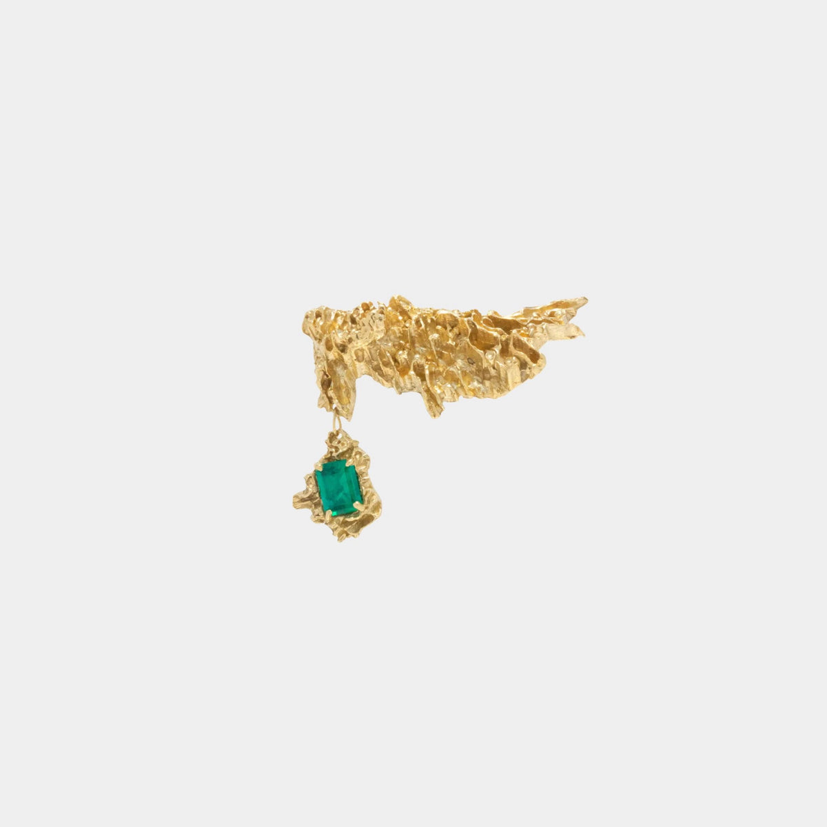 Nameko Emerald Cuff