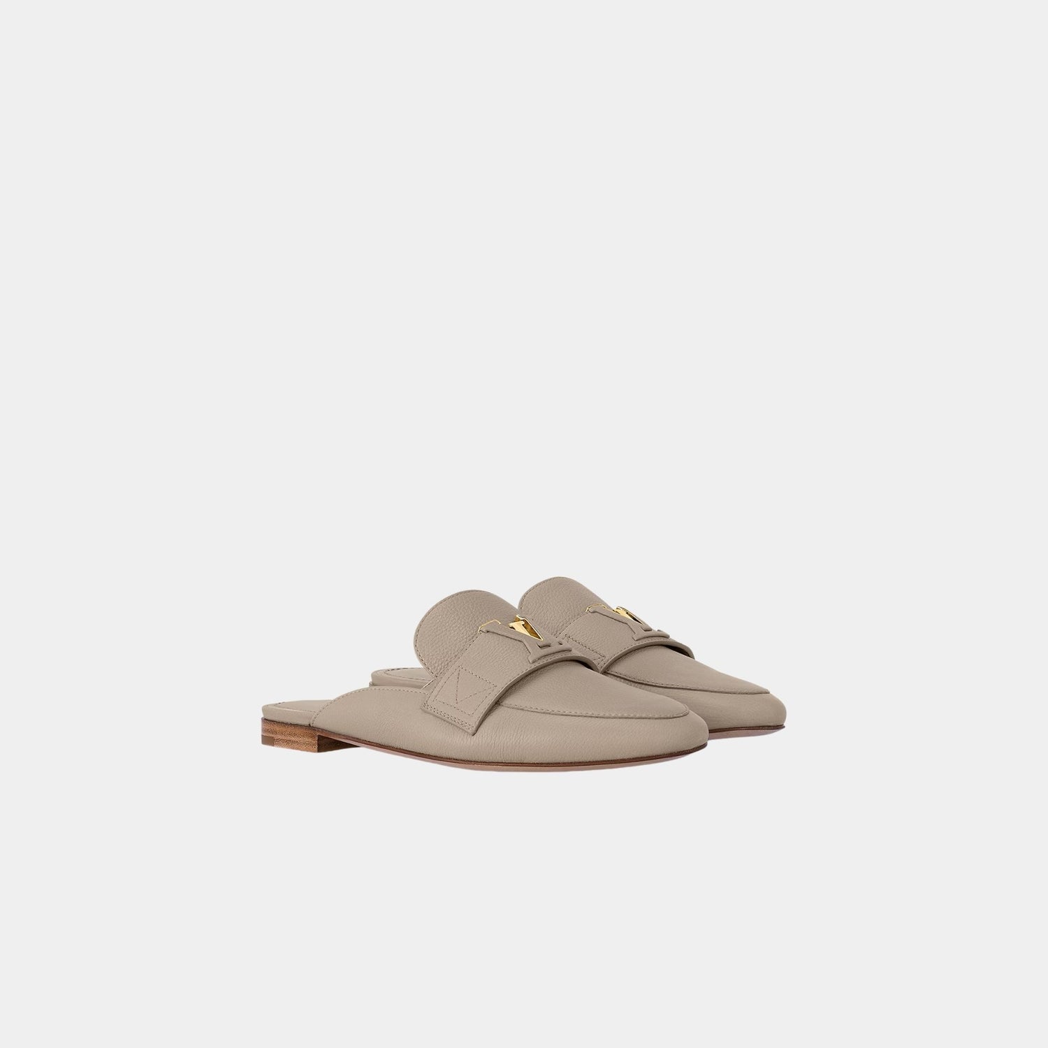 LV Mare Open Moccasin, Gris, Front