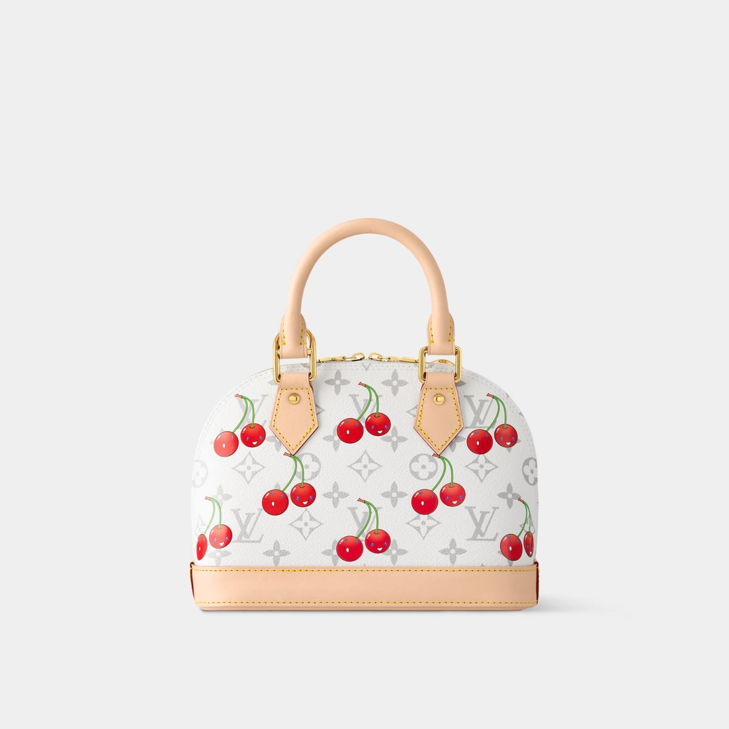 LV x TM Alma BB Bag Colorful Cherry Motif, Back