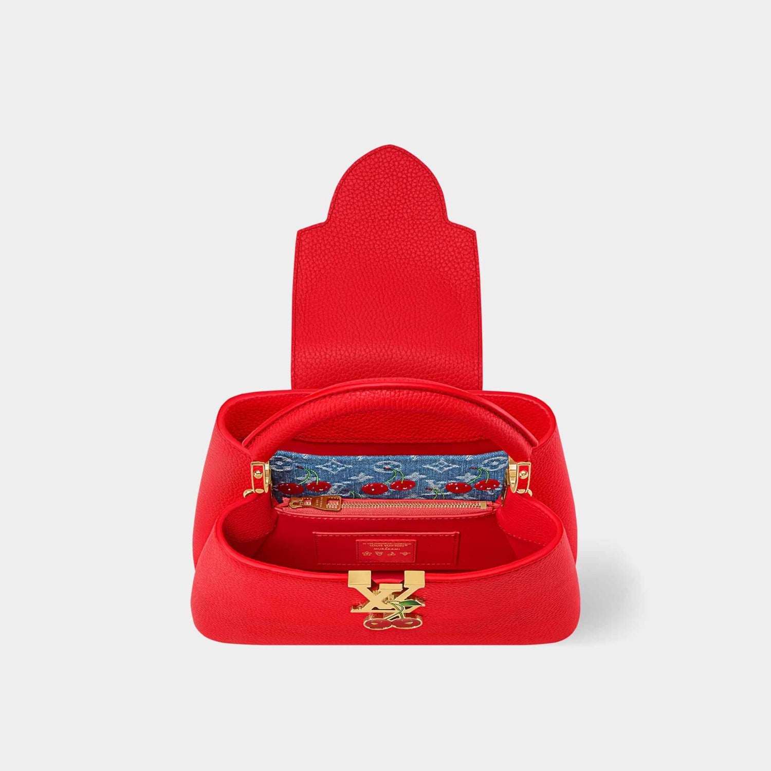 LV x TM Capucines BB Bag, Inside