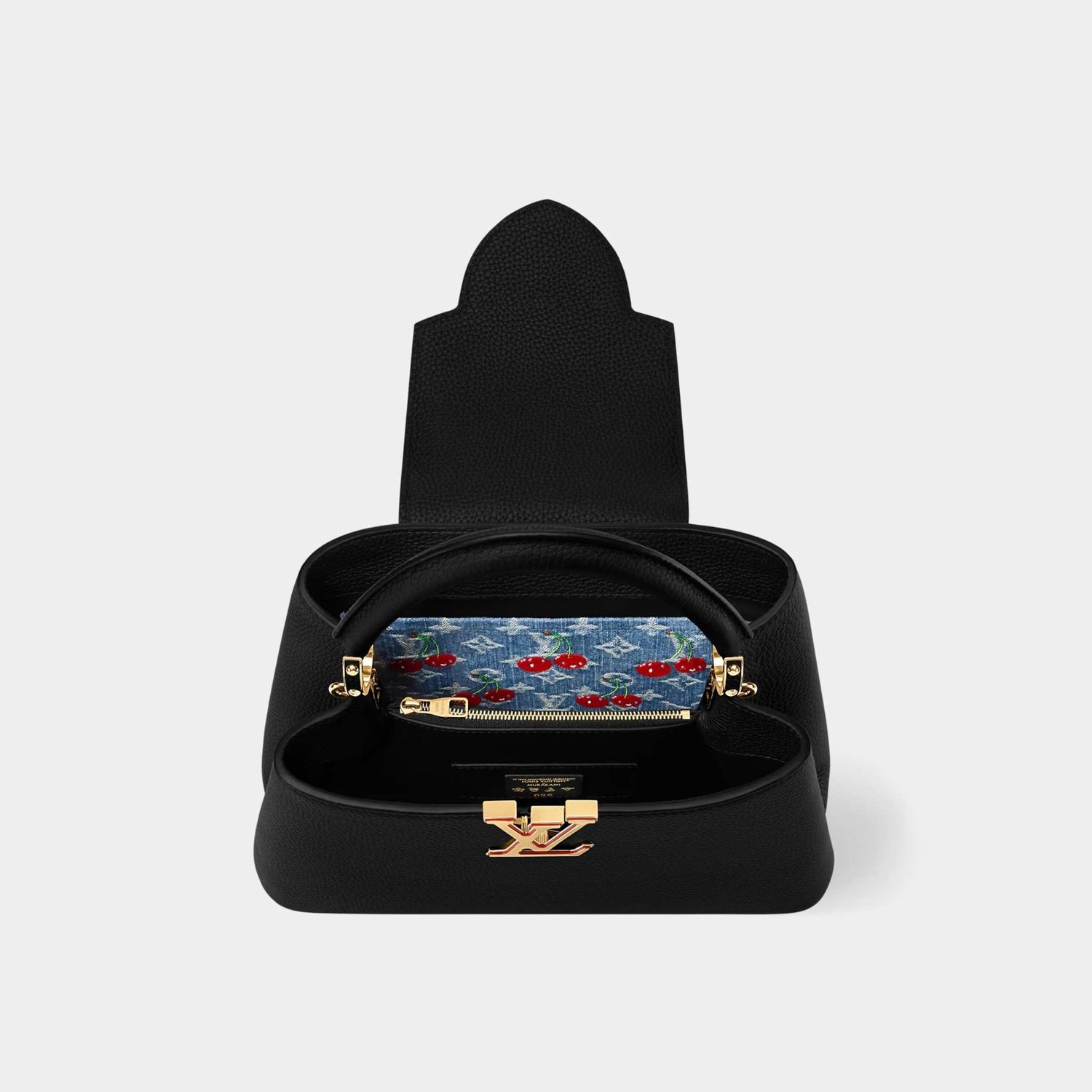 LV x TM Capucines MM Bag, Inside