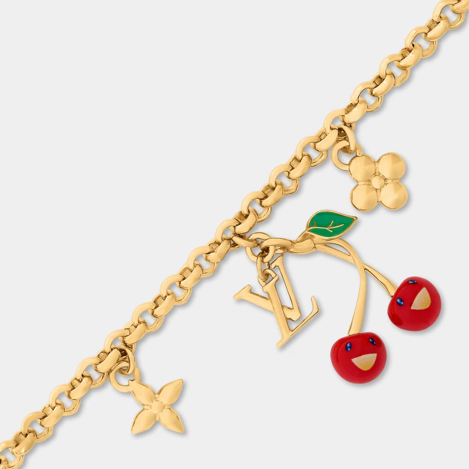 LV x TM Cherry Bracelet, Close
