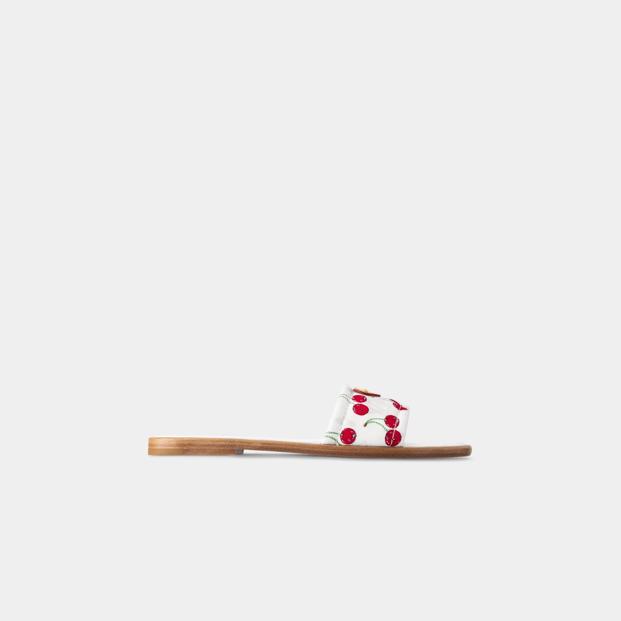 LV x TM Lily Flat Mule Cherry Motif, Side