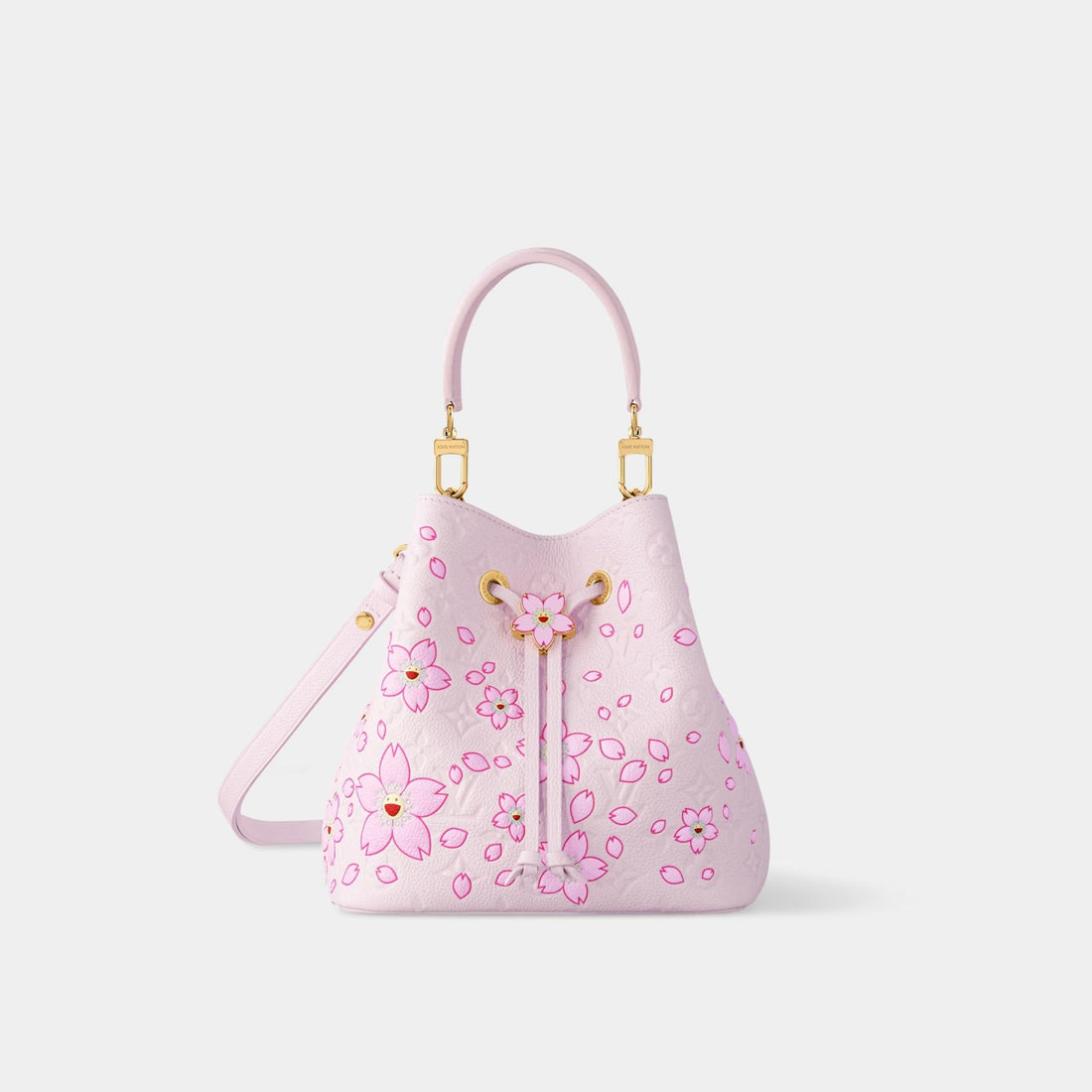 LV x TM NéoNoé BB Monogram Cherry Blossom Motif, Front