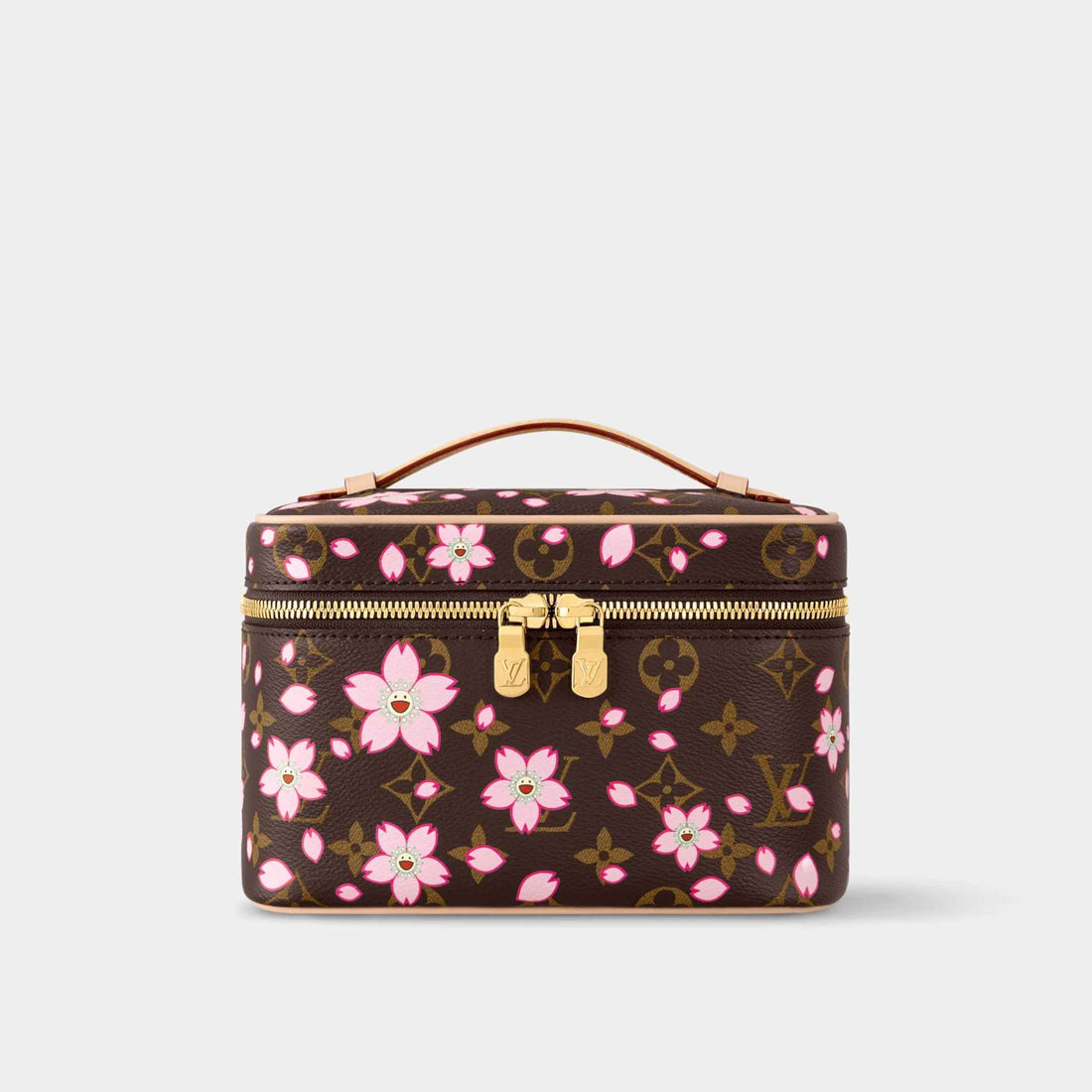 LV x TM Nice Mini Monogram Coated Canvas, Front