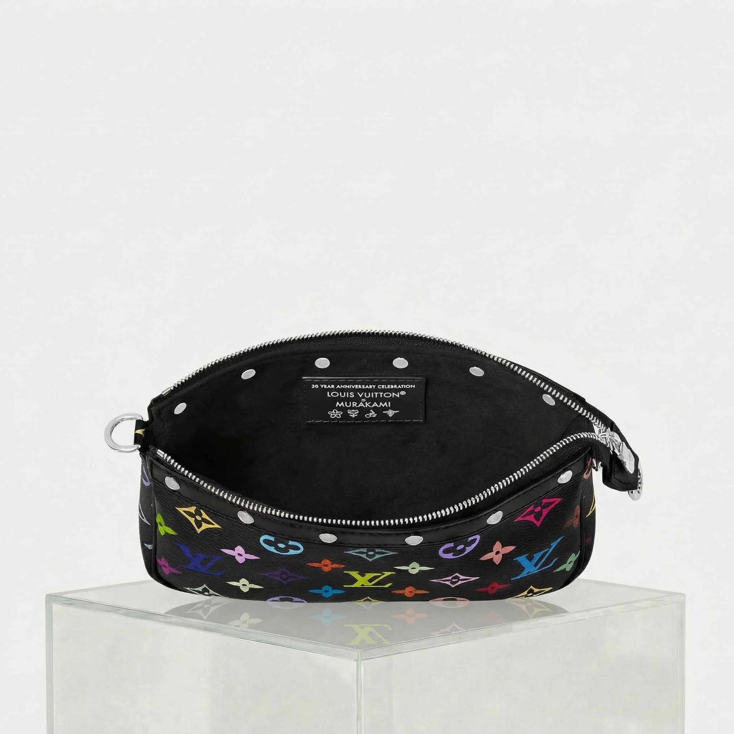 LV x TM Pochette Accessoires Autres Toiles Monogram, Noir, Inside