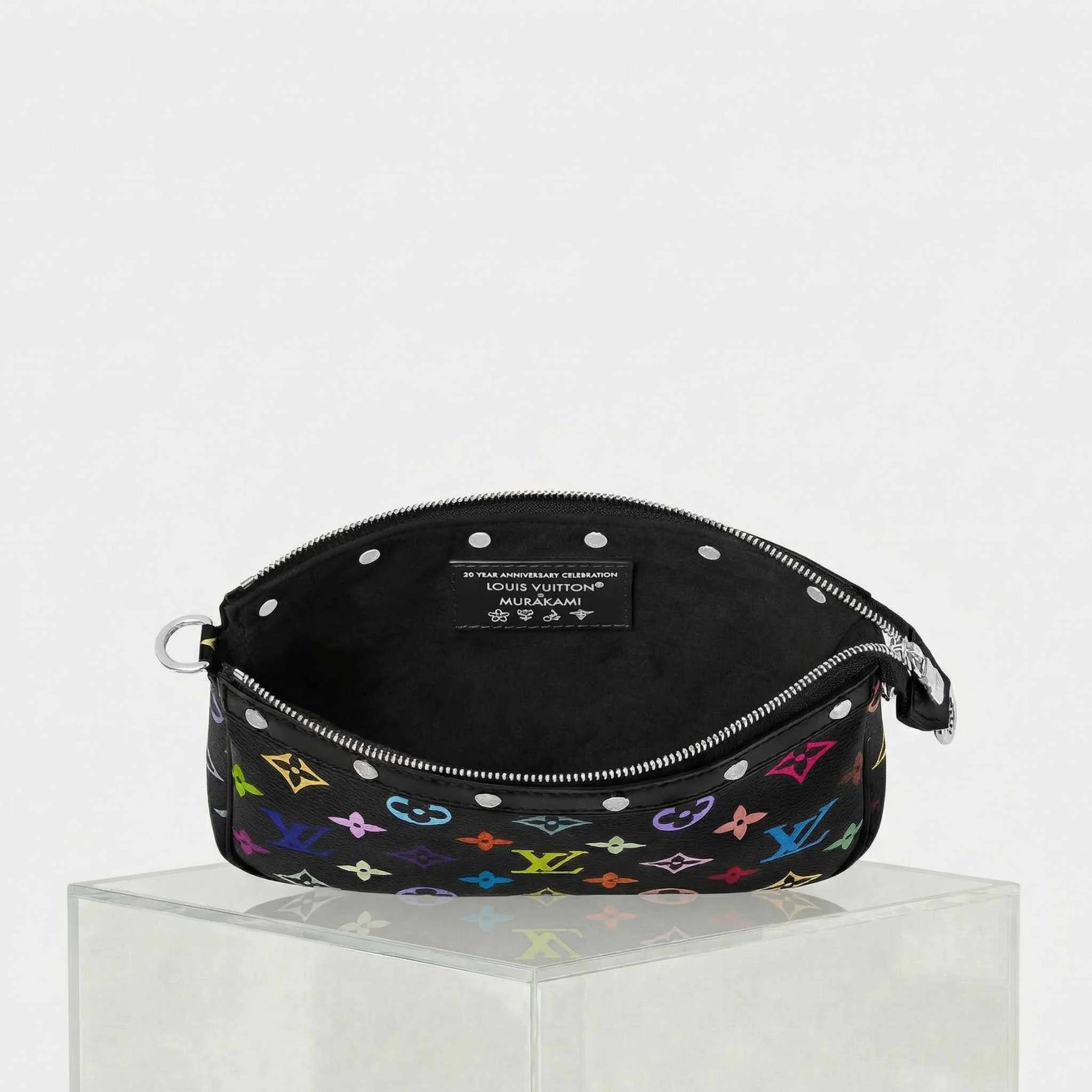 LV x TM Pochette Accessoires Autres Toiles Monogram, Noir, Inside