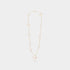 Magic Alhambra Long Necklace 11 Motifs Yellow Gold Mother Of Pearl, Front