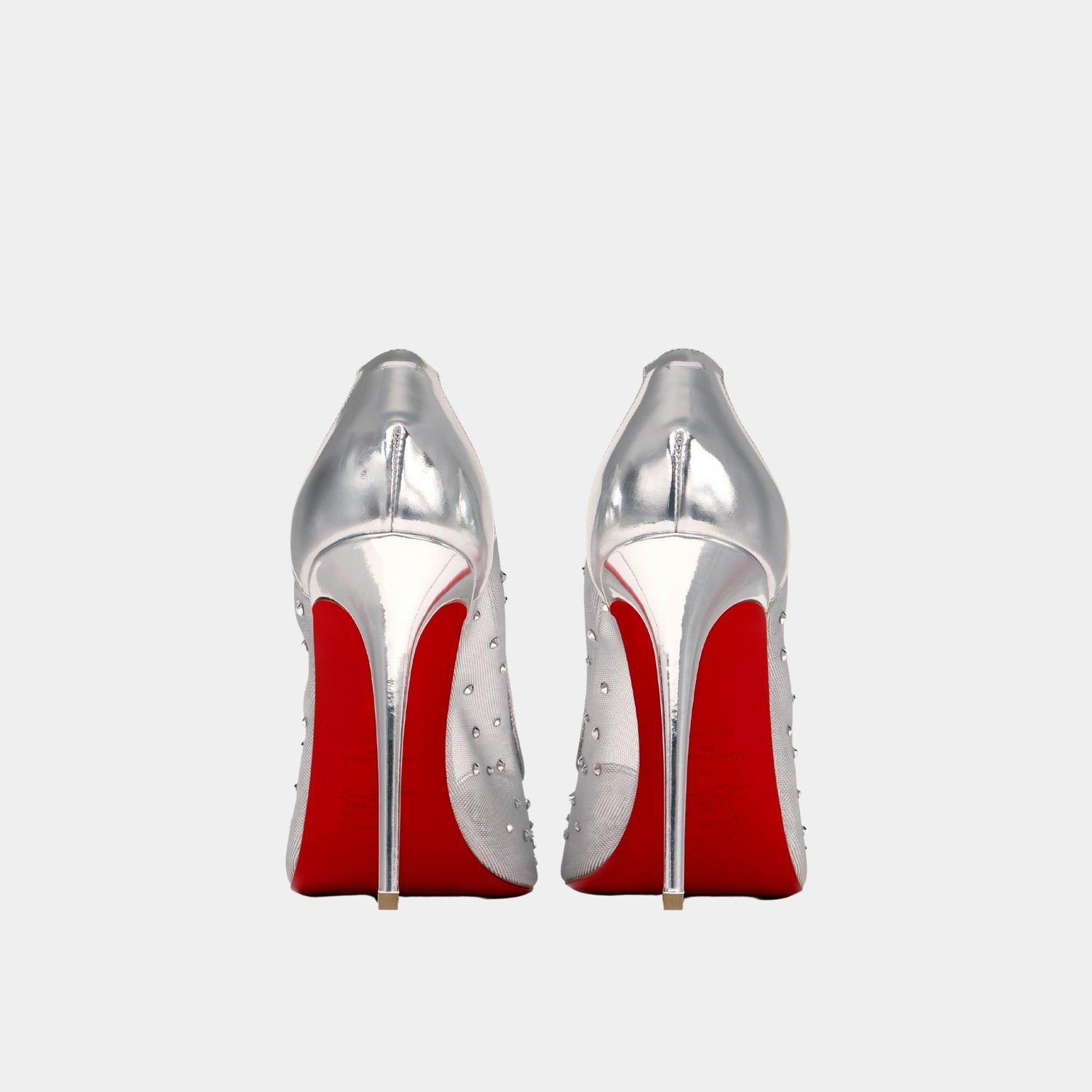 Bridiela Una Strass Pump Mesh with Calf Leather