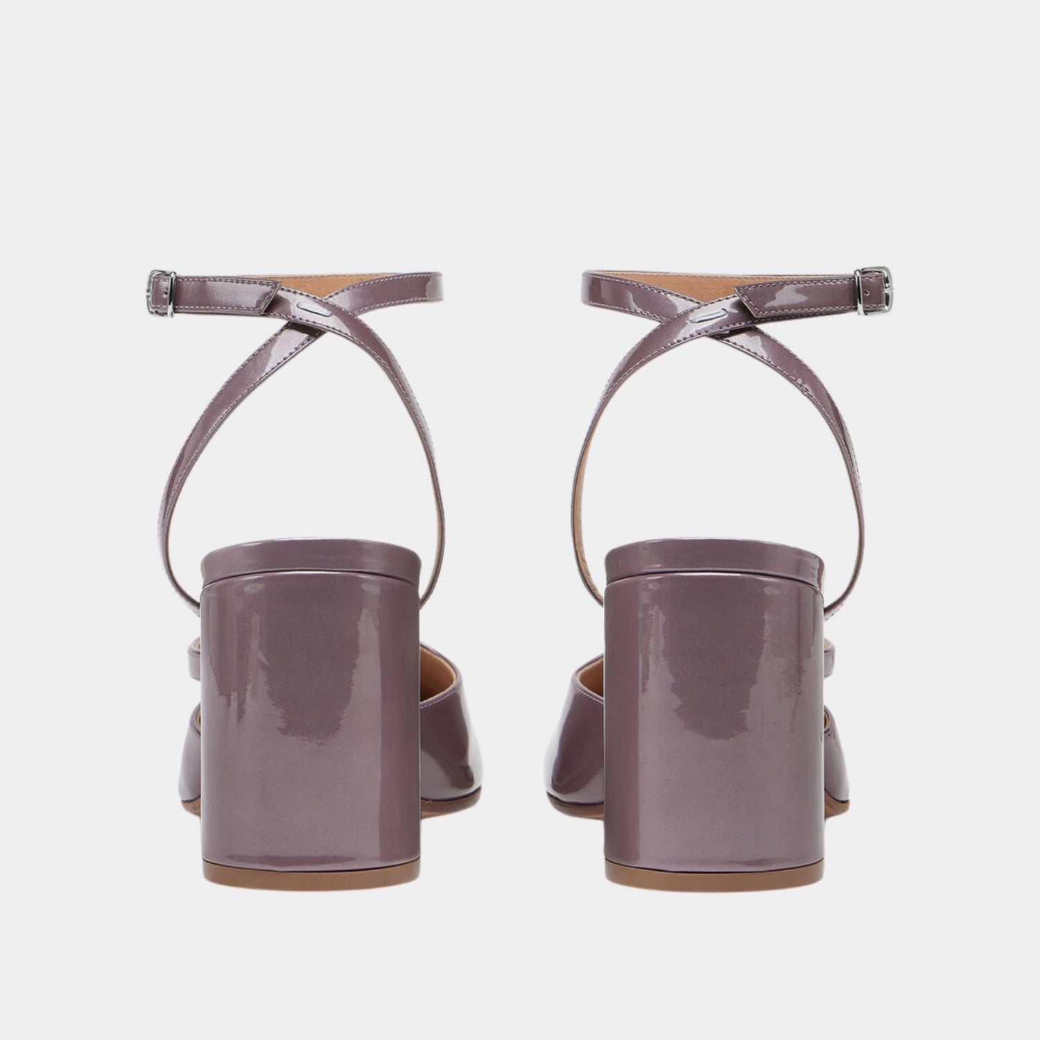 Maison Margiela Tabi Pump Sandals, Pink , Back