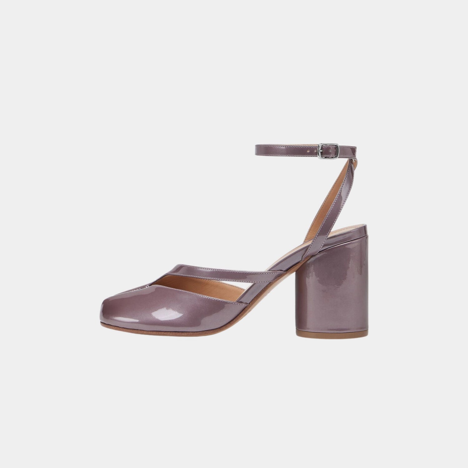 Maison Margiela Tabi Pump Sandals, Pink , Side