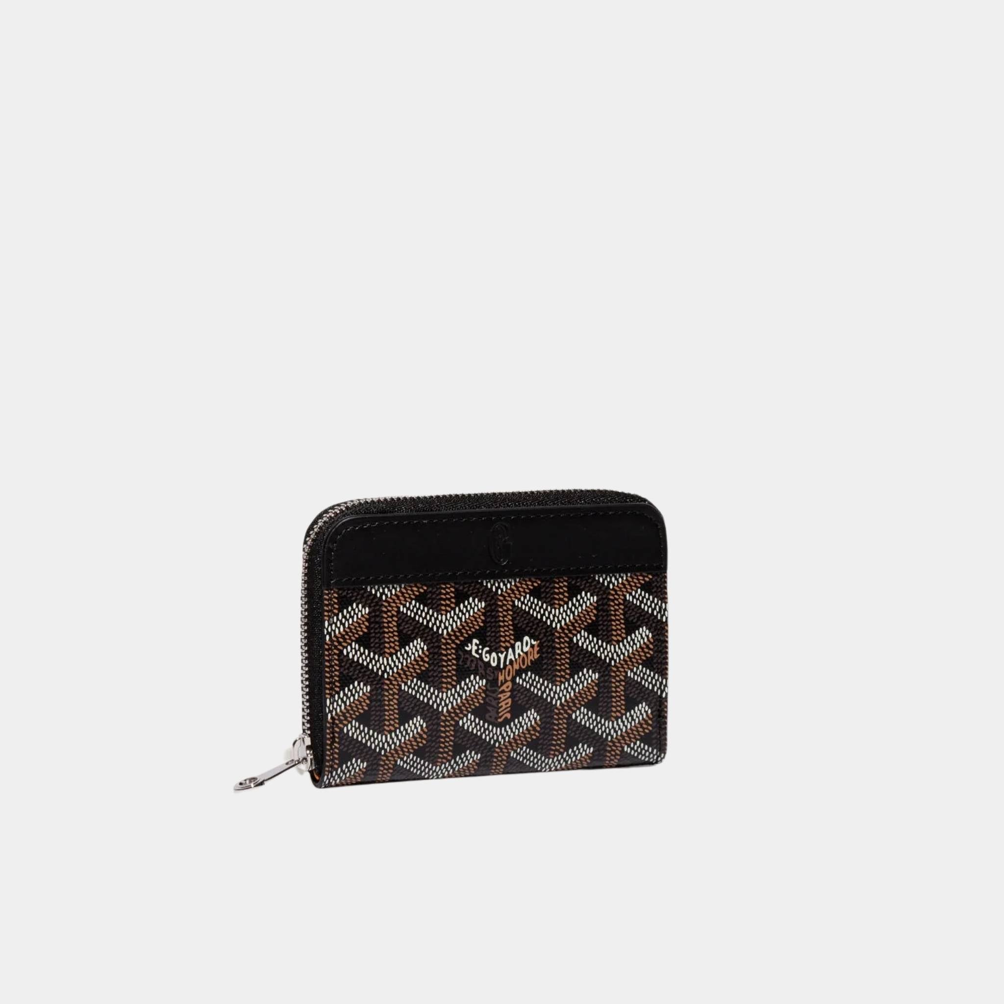 Goyard Matignon Mini Wallet, Black