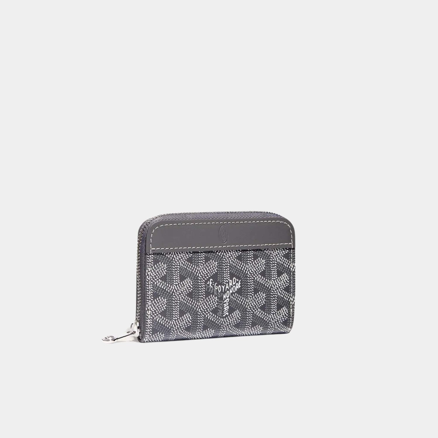 Goyard Matignon Mini Wallet, Grey
