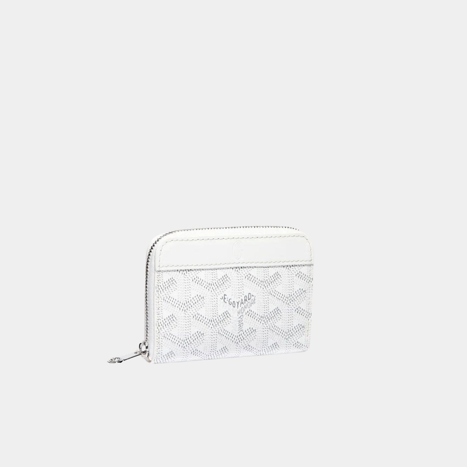 Goyard Matignon Mini Wallet, White