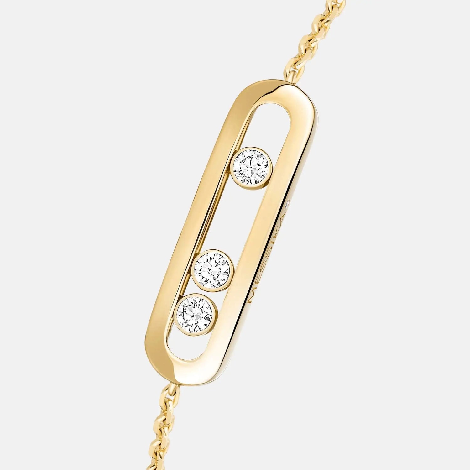 Baby Move Gold Diamond Bracelet